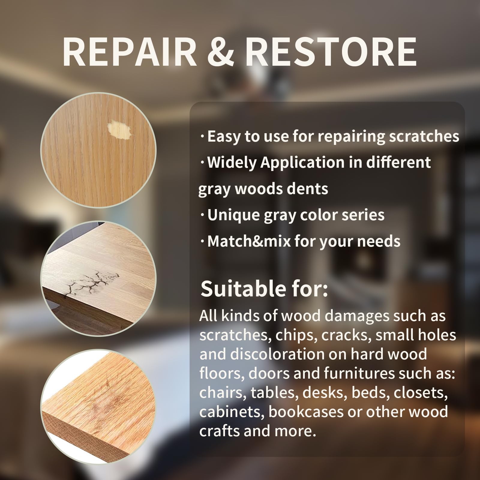 Wood Repair Kit (7 Count)