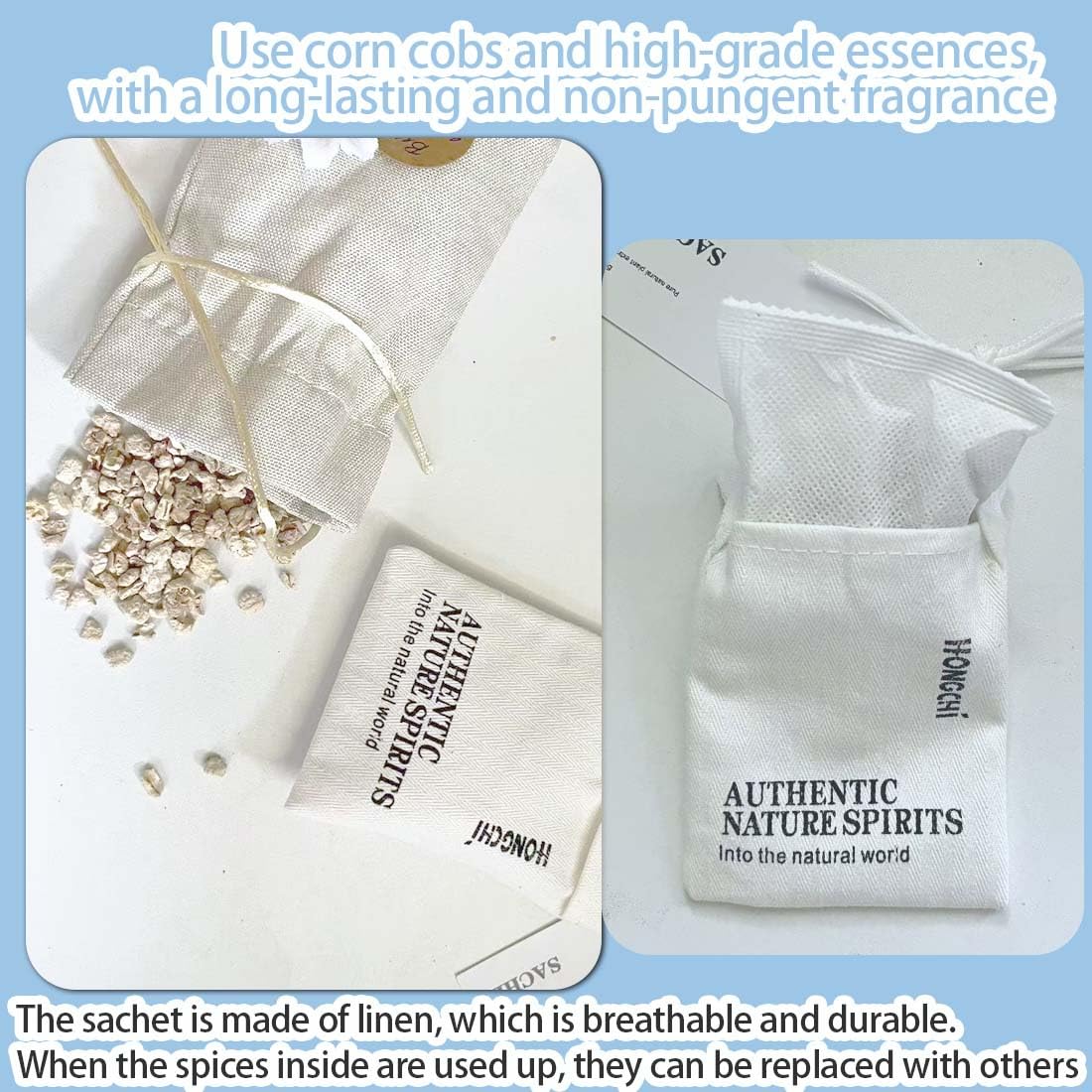 6 Pack Fresh Scented Sachet Packet (6 Count)