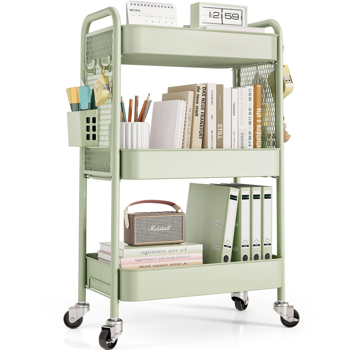3 Tier Rolling Cart