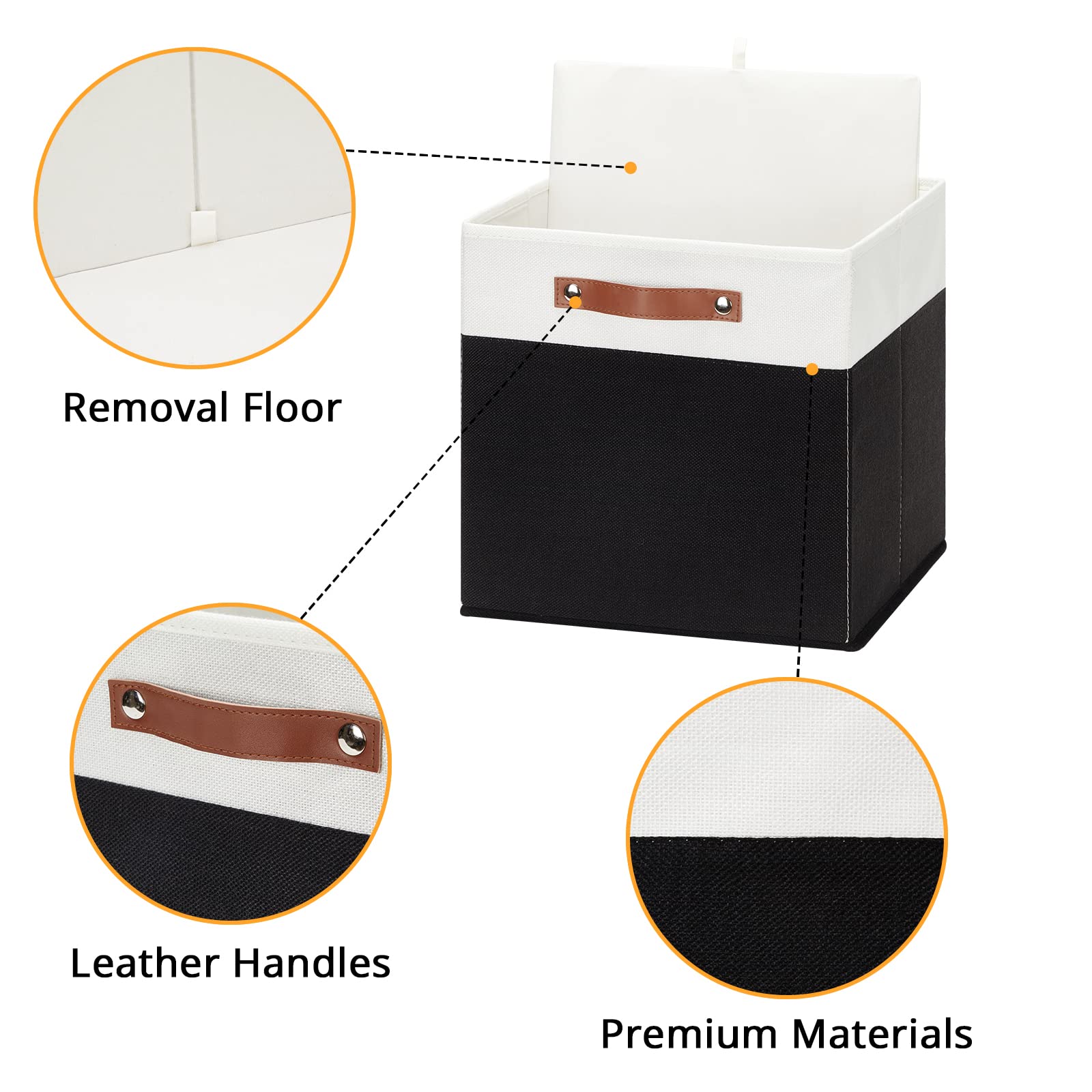 Storage Cubes 13 inch (4 Count)