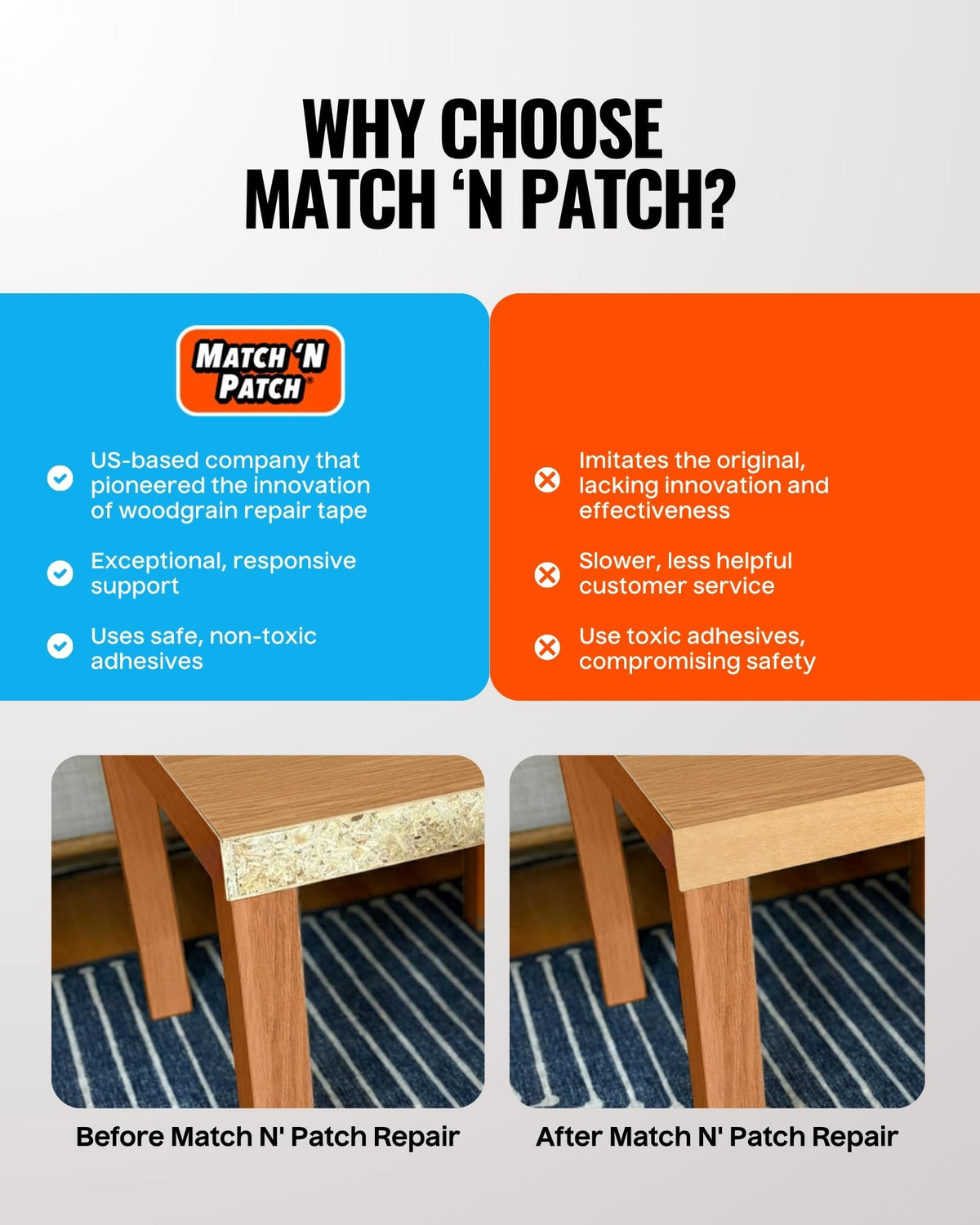 Project+ Wood Grain Repair Tape