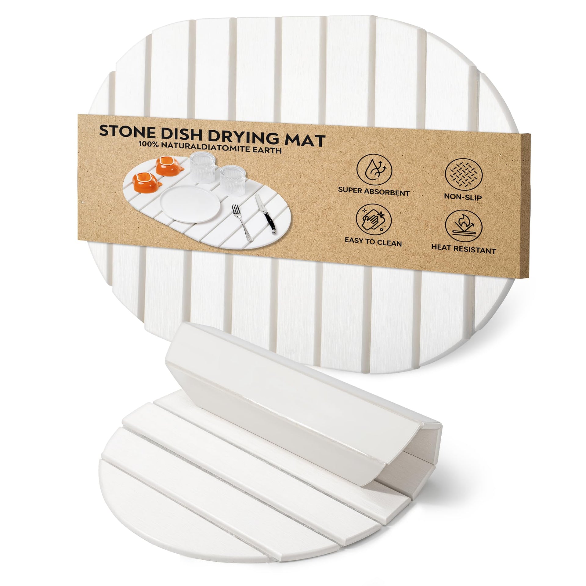 Stone Drying Mat for Kitchen Counter