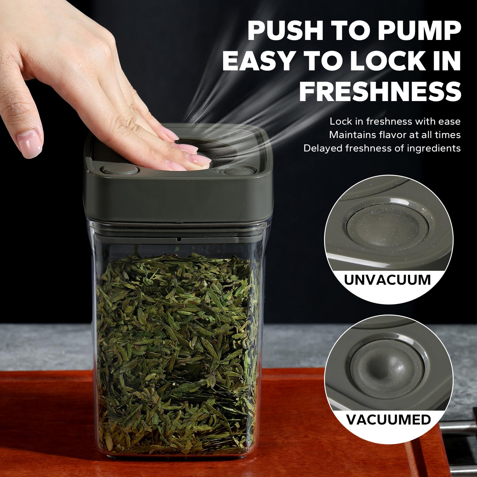 Manual Vacuum Jar With One