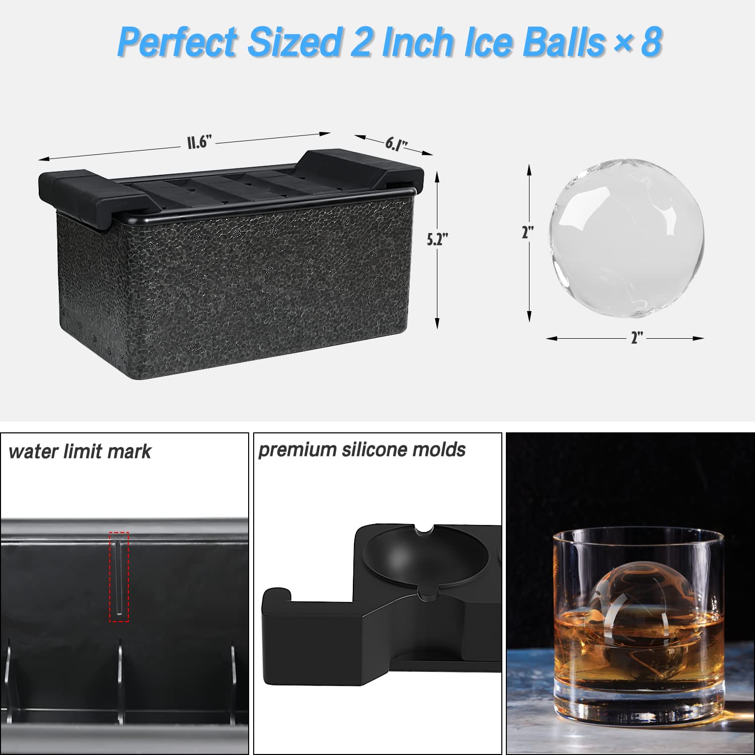 Clear Ice Ball Maker