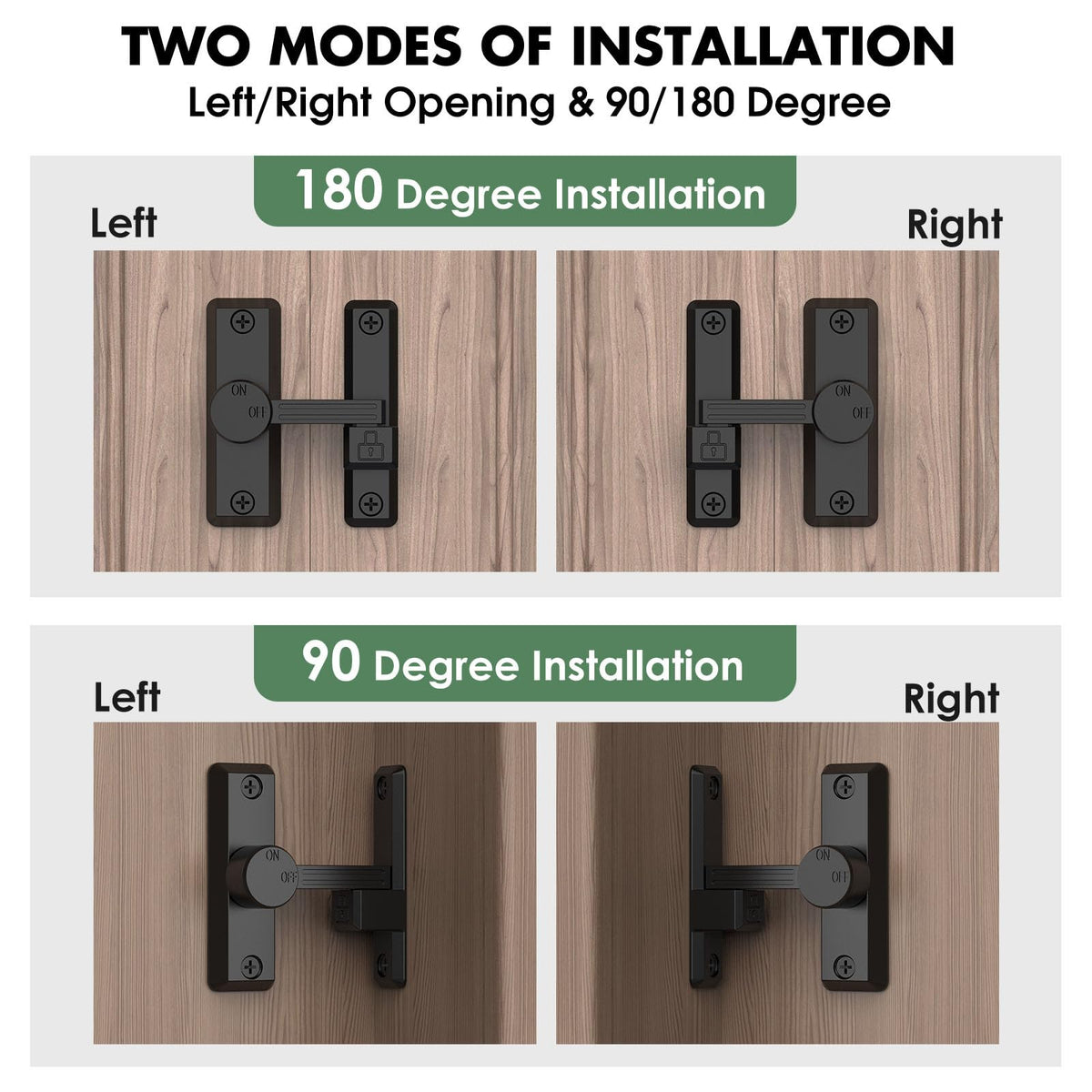 Sliding Barn Door Lock