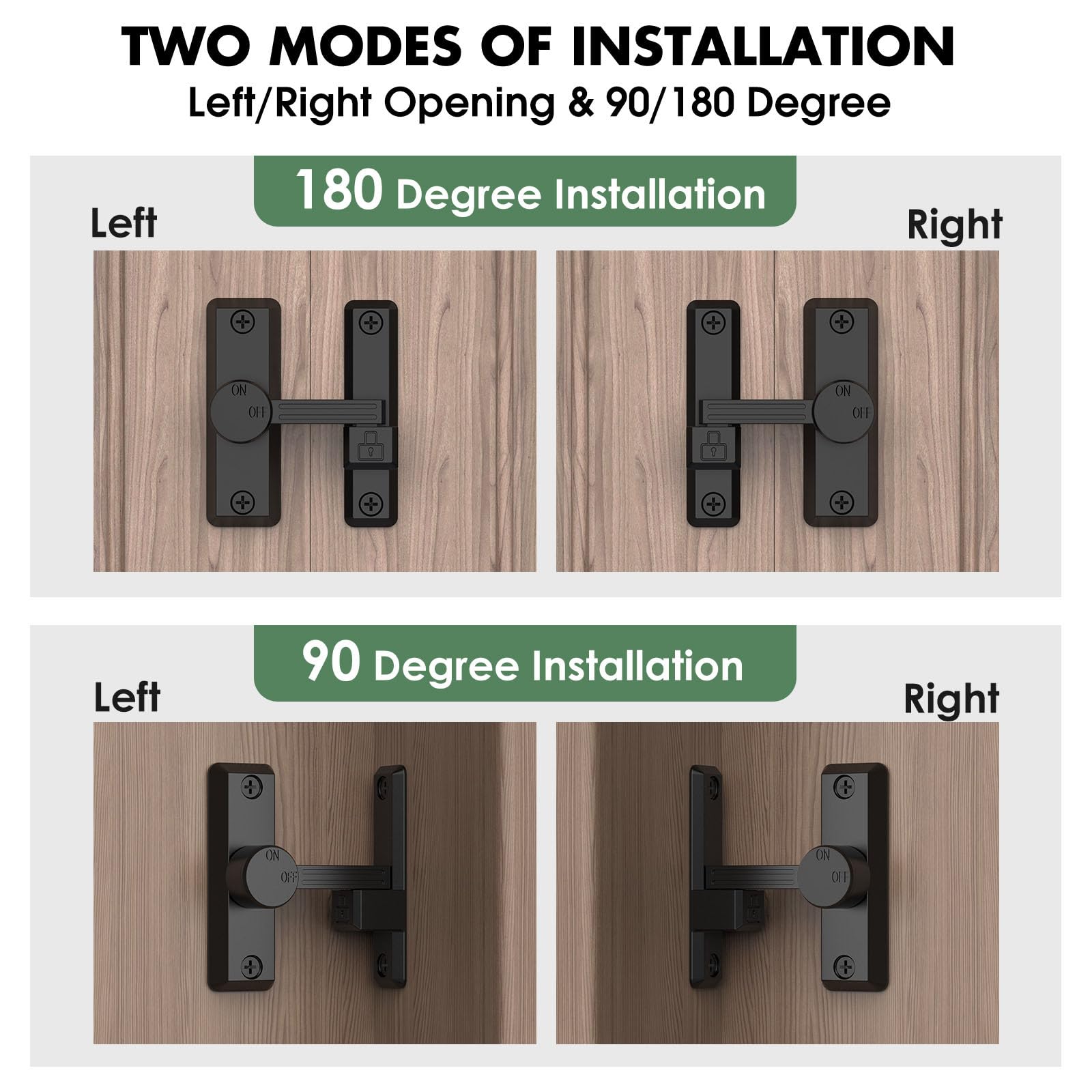 Sliding Barn Door Lock