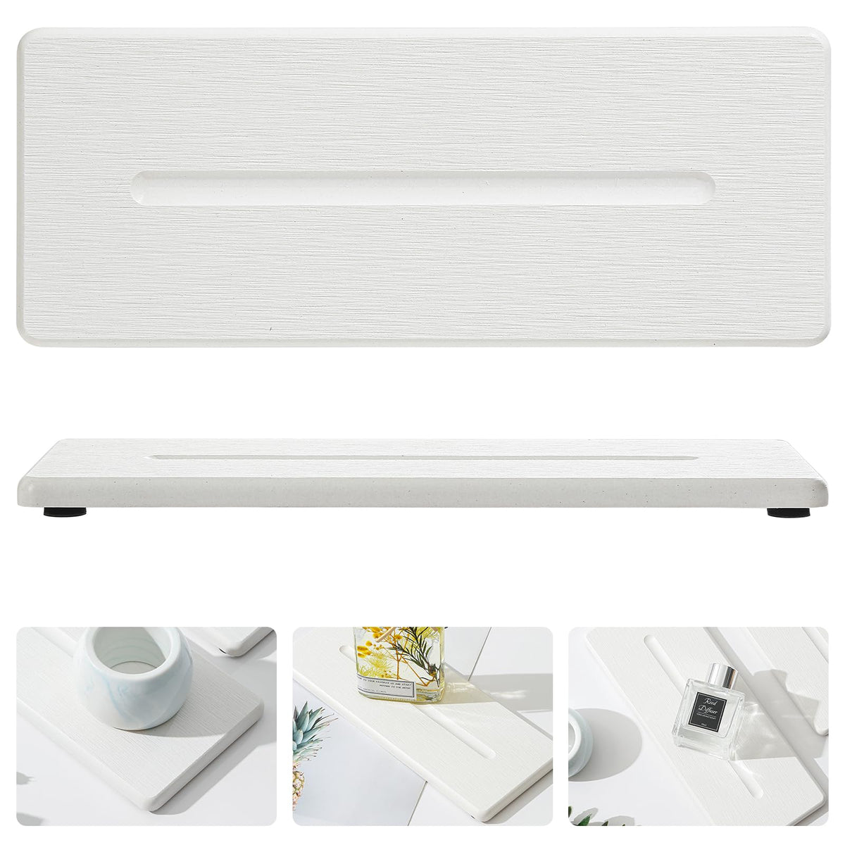 2 Pack Diatomite Stone Sink Tray (2 Count)
