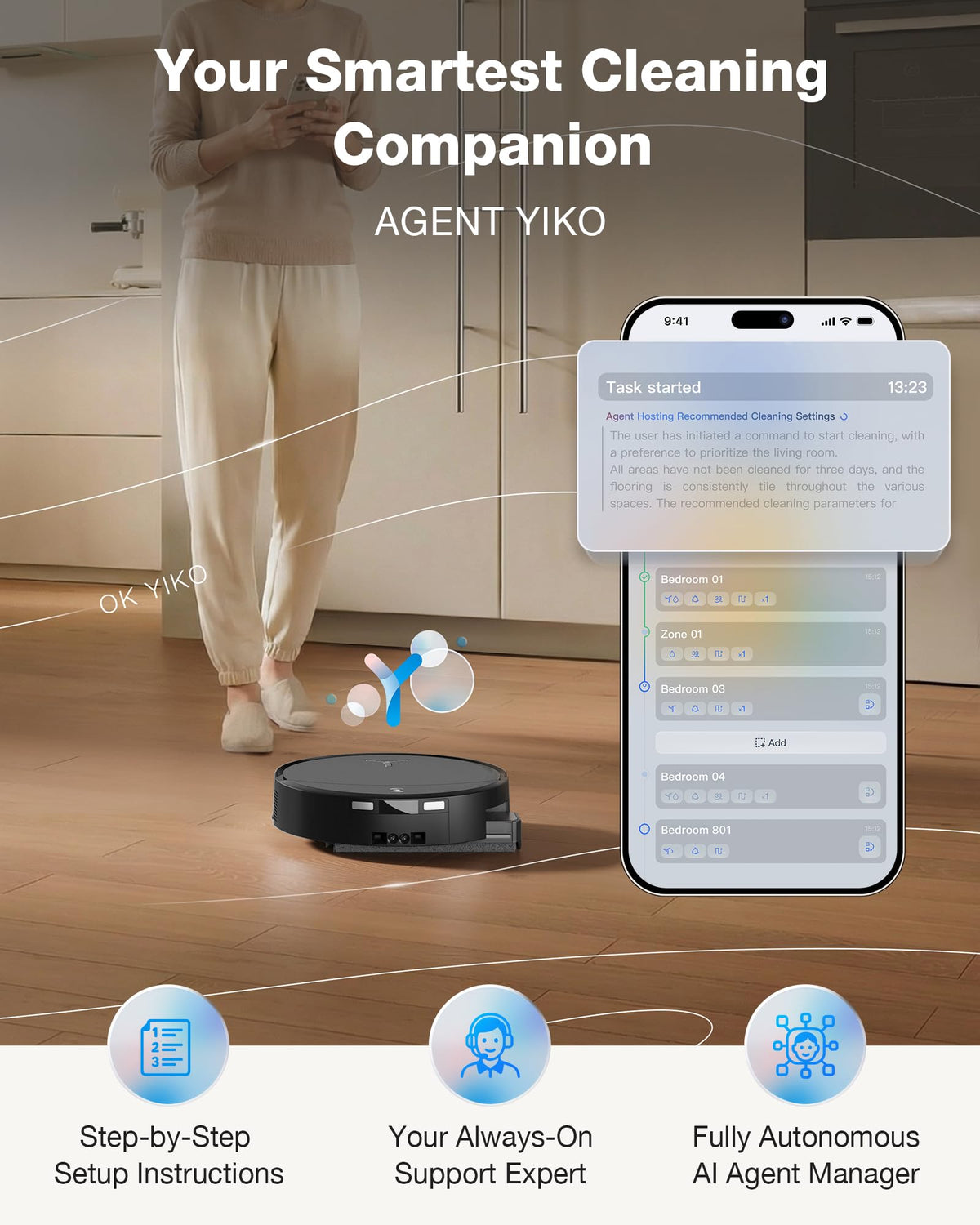 DEEBOT X9S PRO Omni Robot Vacuum and Mop