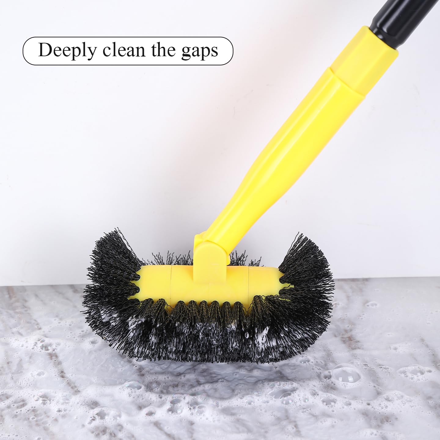 Grout Cleaning Brush with Long Handle