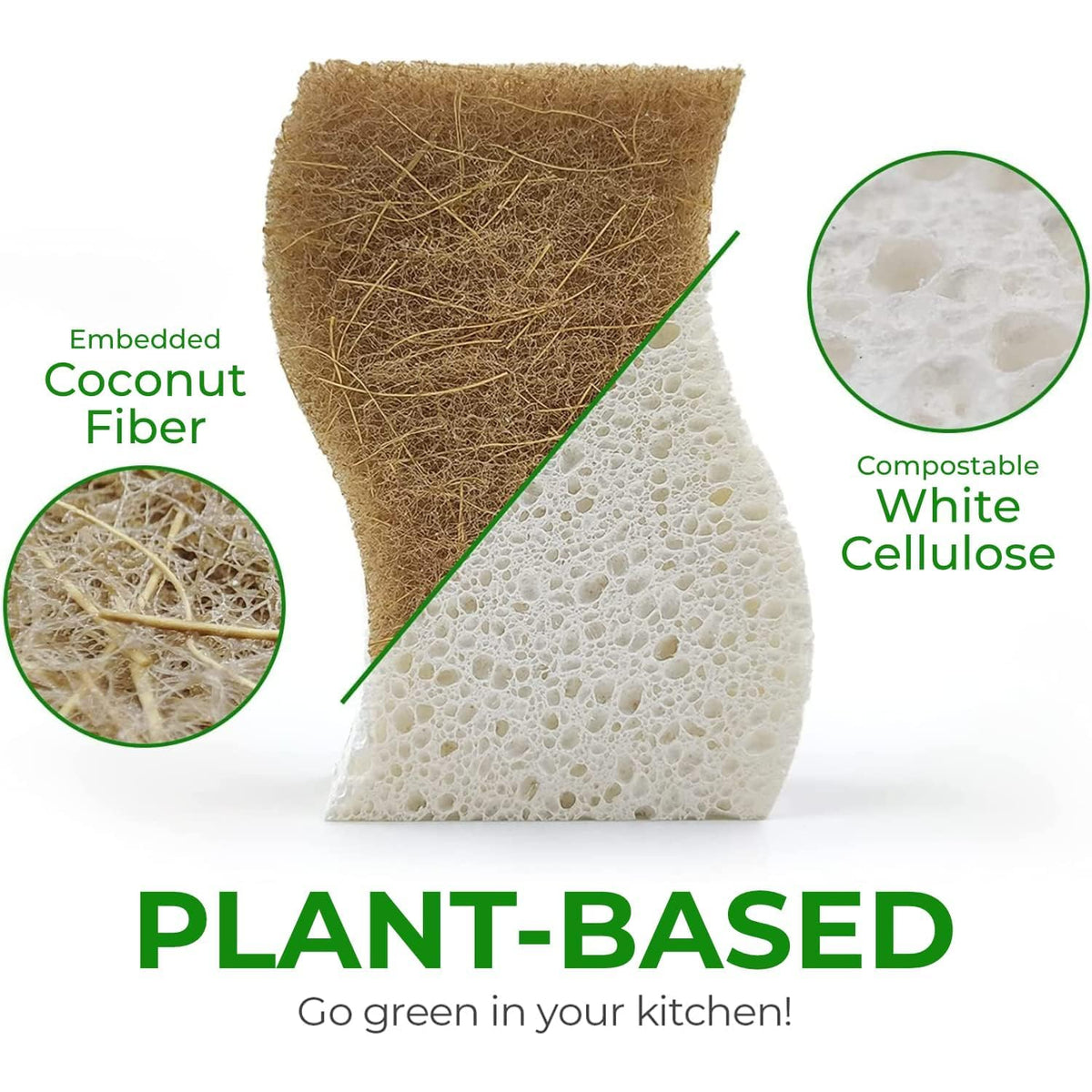 Natural Kitchen Sponges
