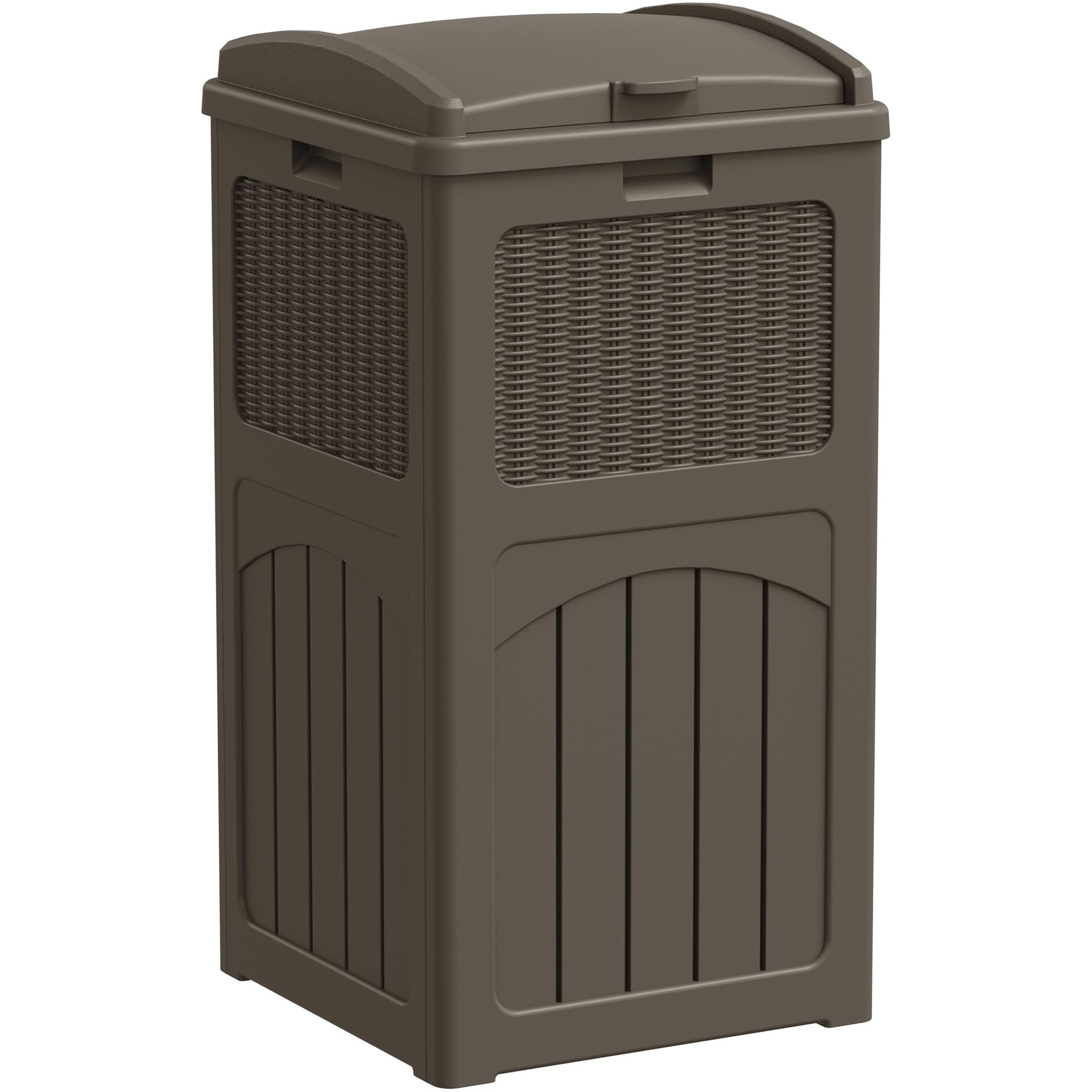 33 Gallon Outdoor Trash Can with Lid