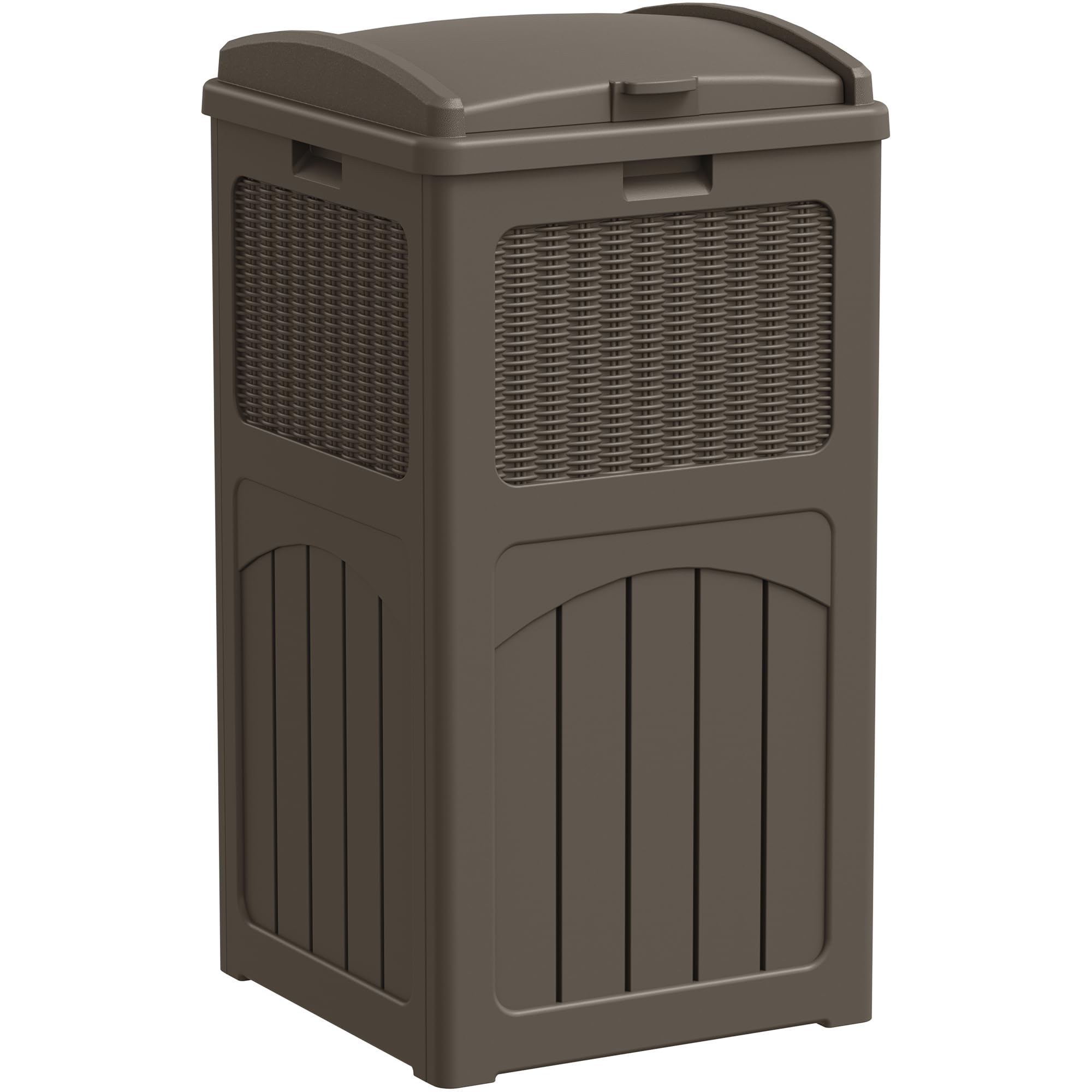 33 Gallon Outdoor Trash Can with Lid