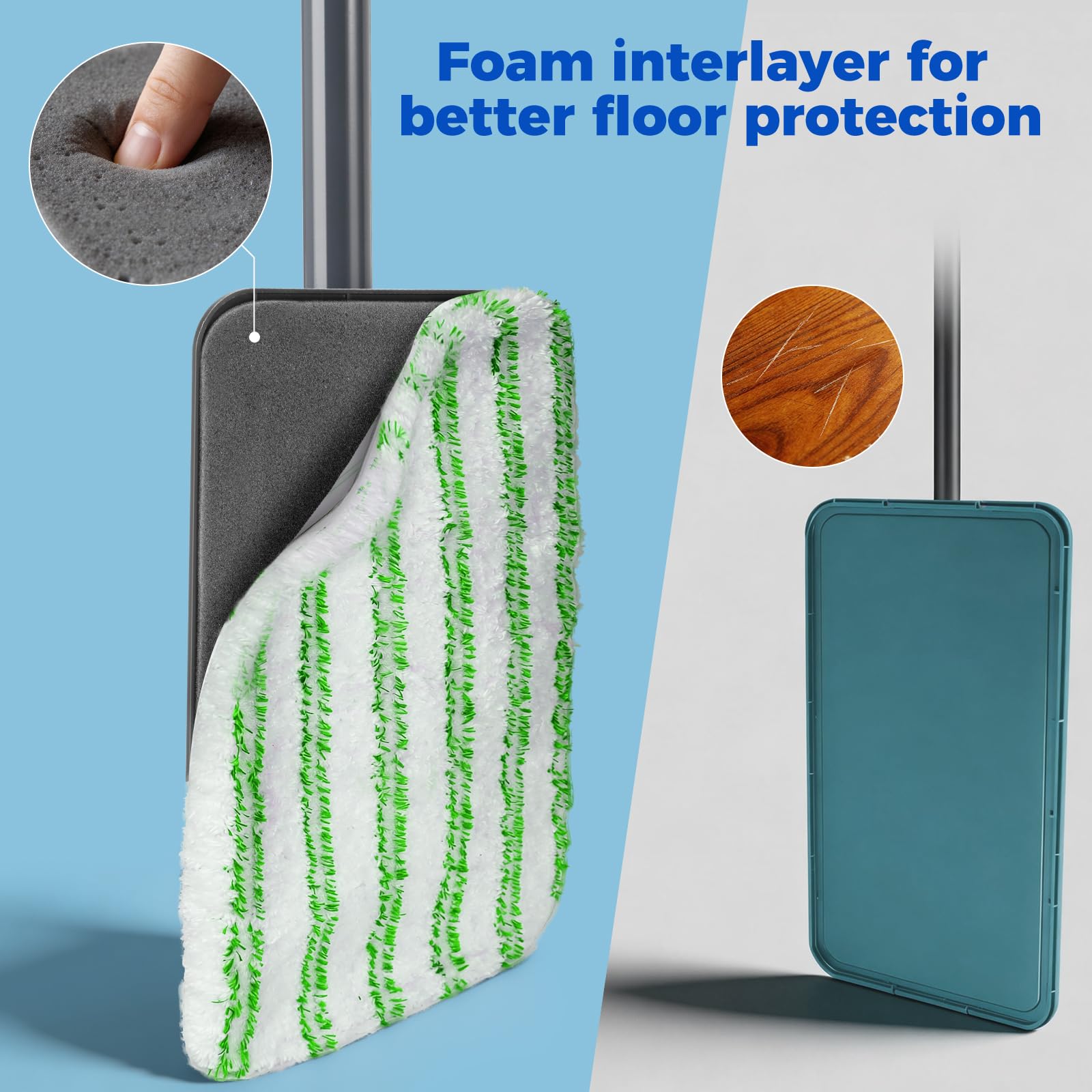 Microfiber Flat Mop
