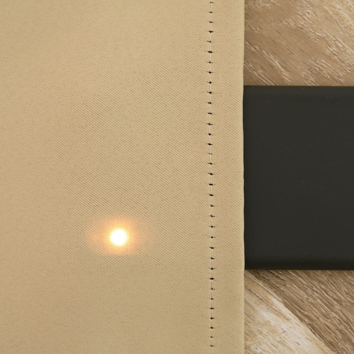 Beige Cafe Curtain (2 Count)