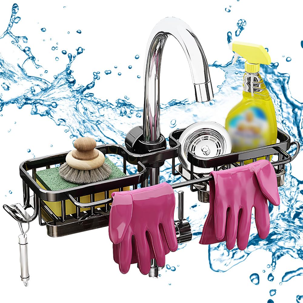Sink Organizer Rack for Kitchen and Bathroom