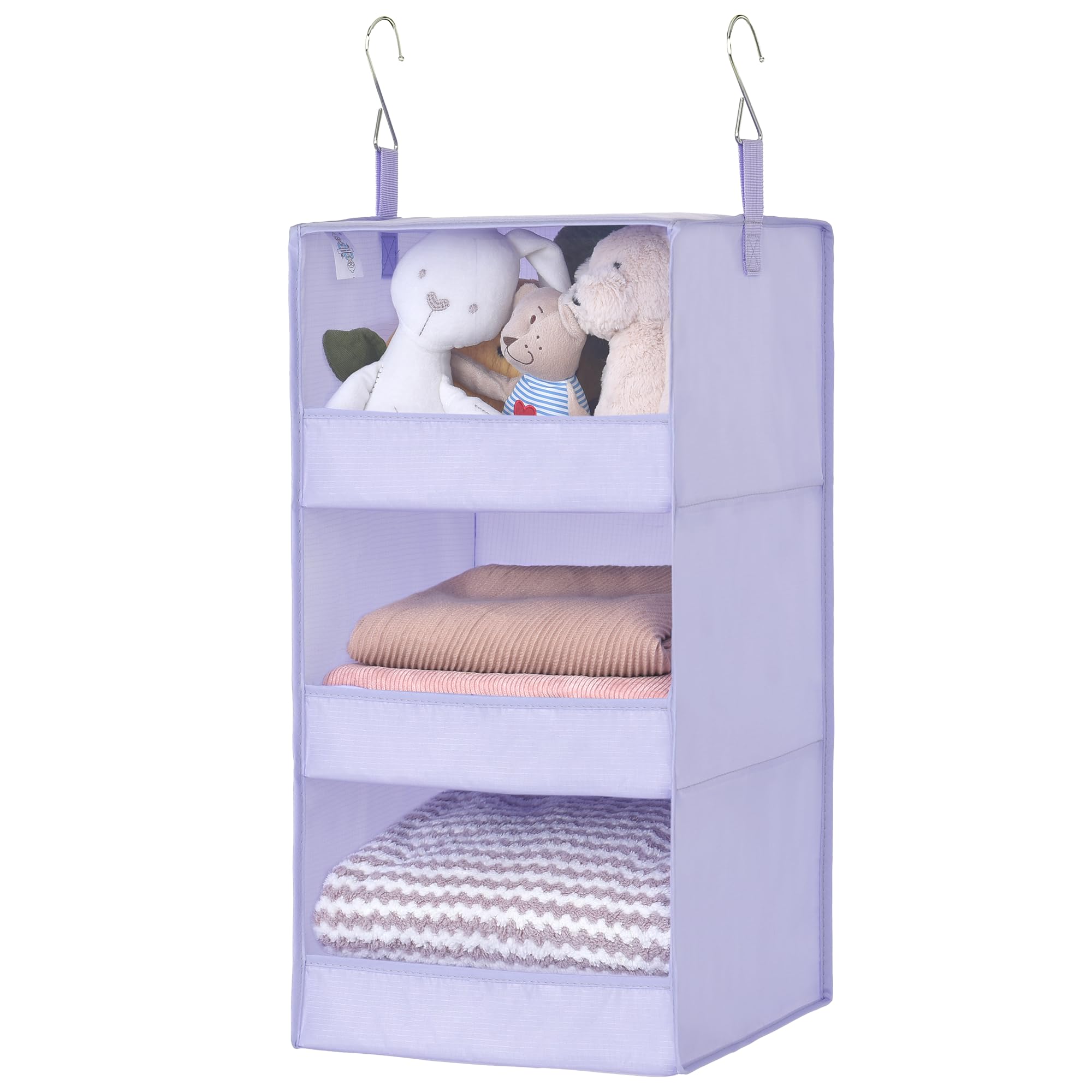 3 Shelf Hanging Closet Organizer
