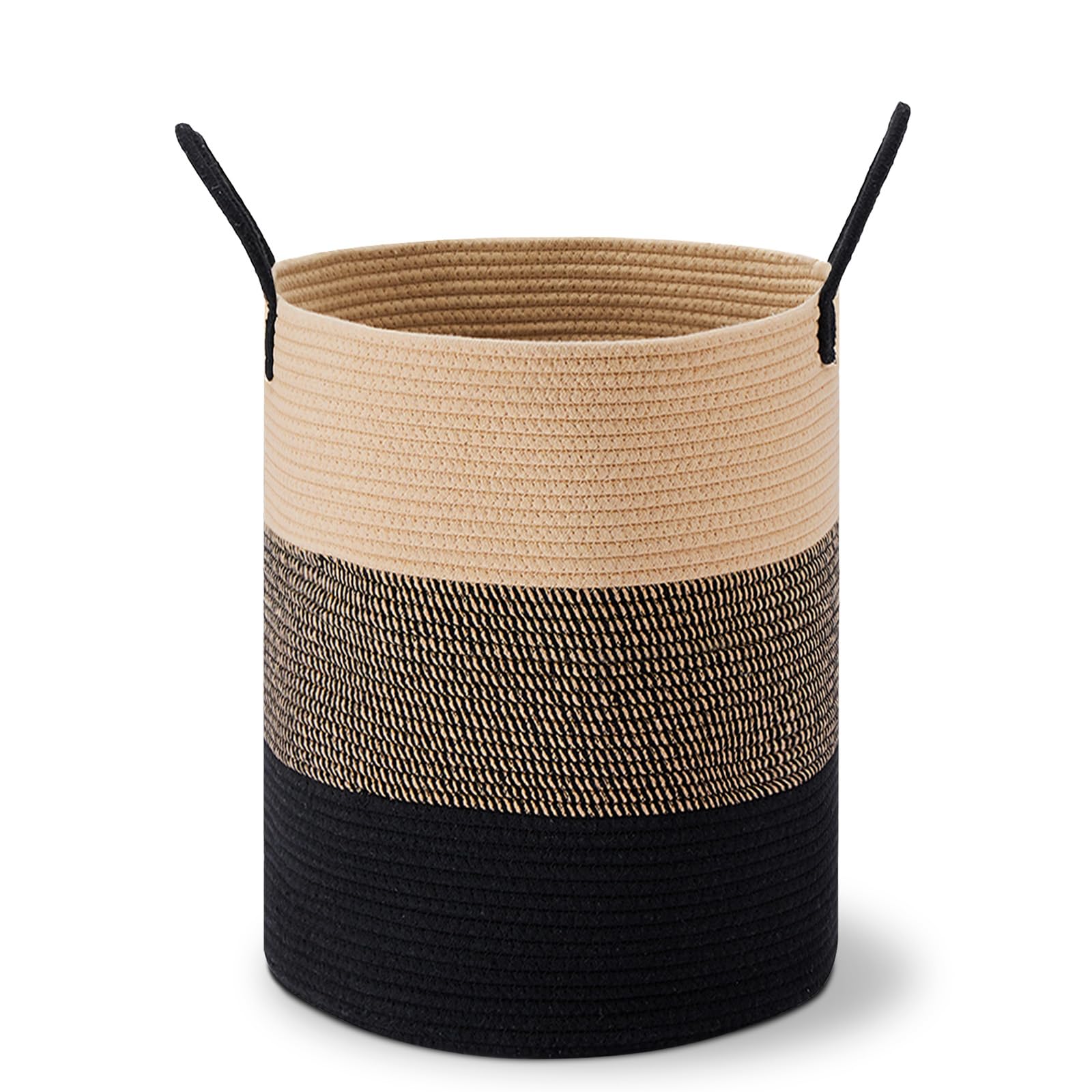 53L Tall Woven Laundry Basket Hamper