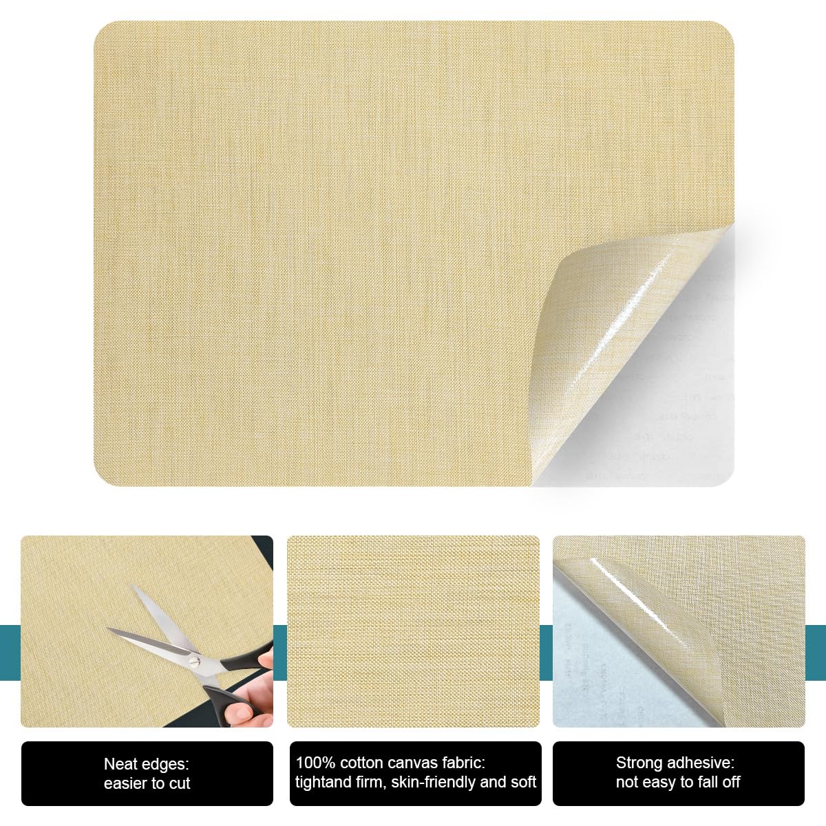 2Pcs Linen Repair Patches (2 Count)