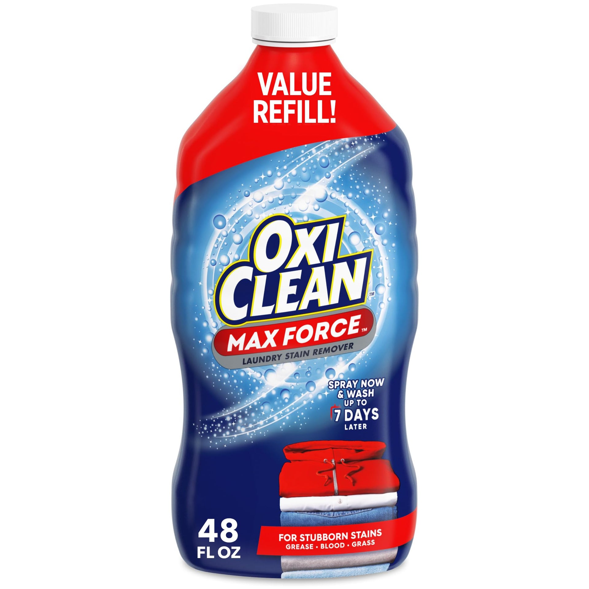 Max Force Laundry Stain Remover Spray Refill (48 Fl Oz)