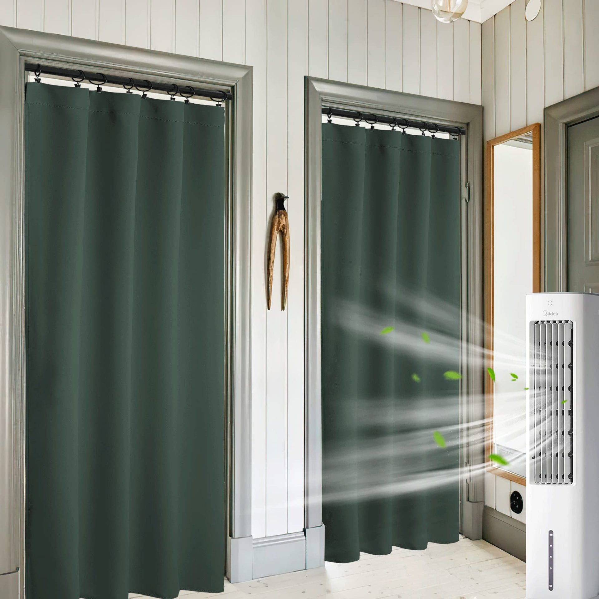Blackout Curtains for Bedroom Living Dining Room 84 inches Long (2 Count)