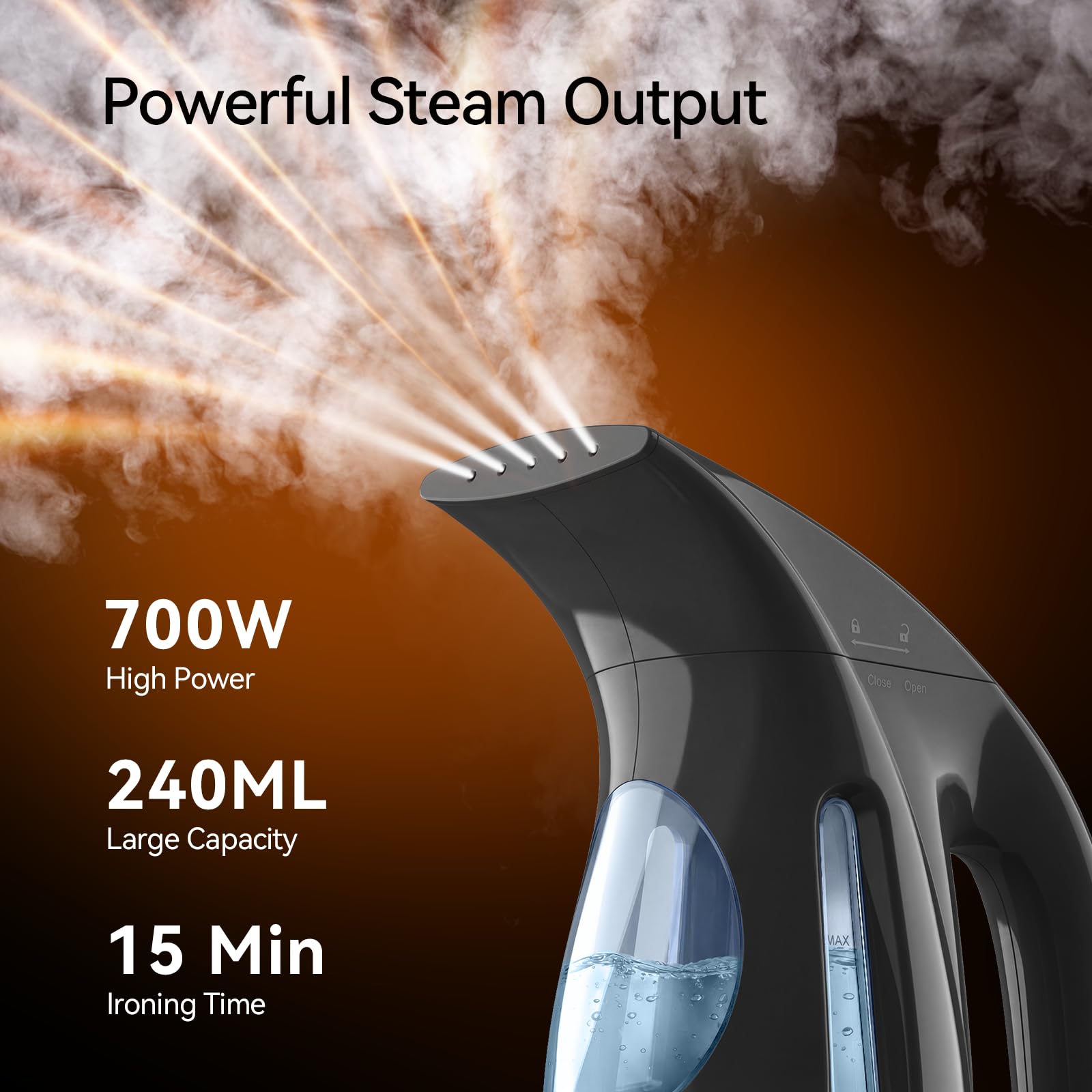 Upgraded Steamer for Clothes