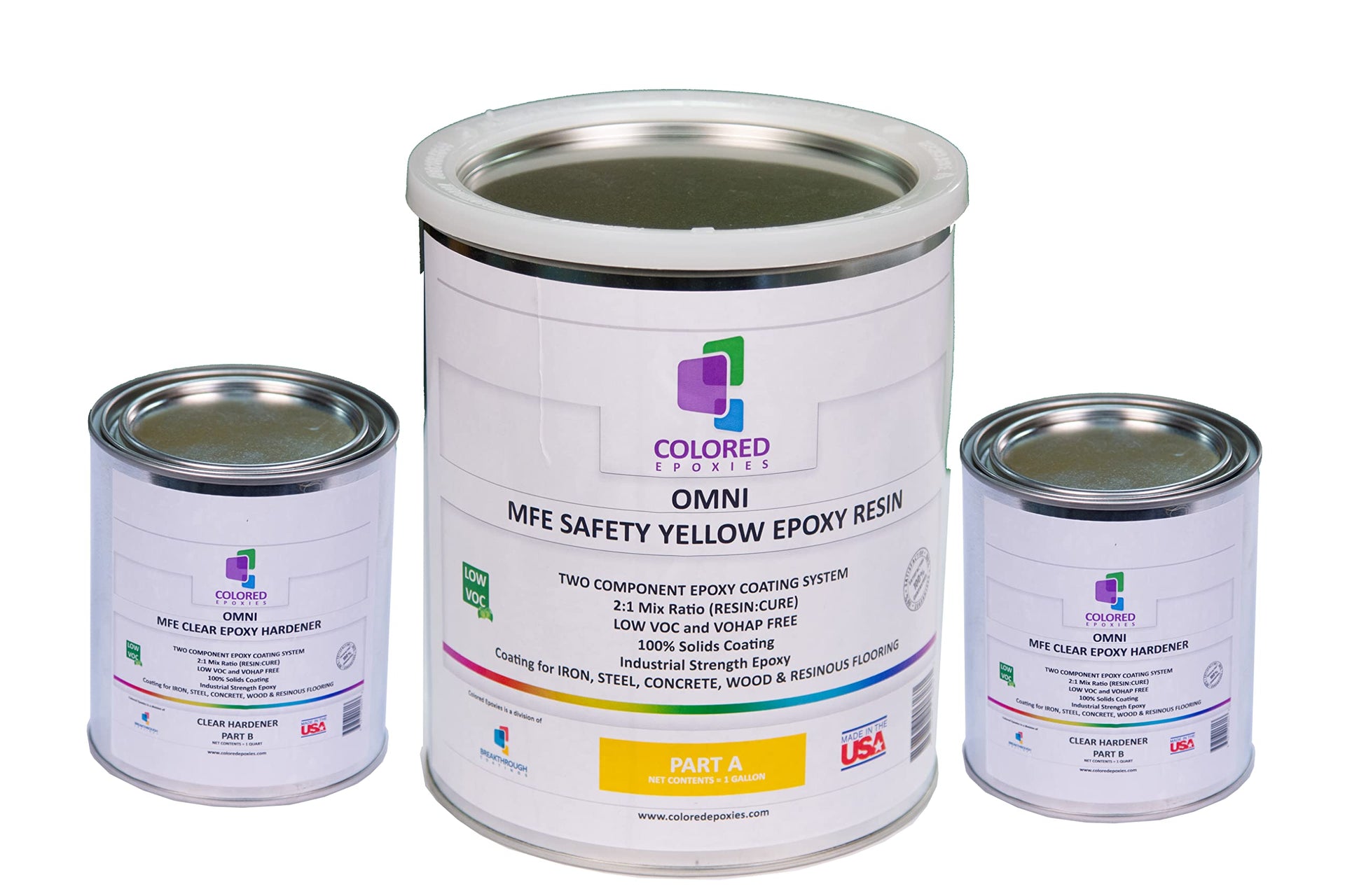 Safety Yellow Epoxy Resin for Bar Tops (1920 Fl Oz)