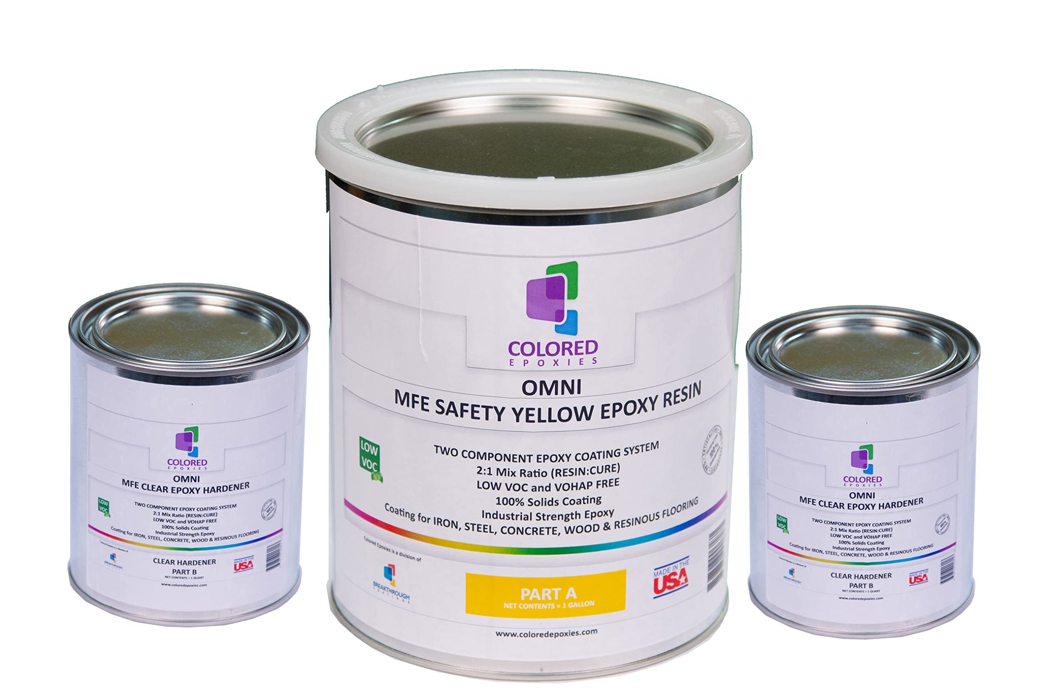 Safety Yellow Epoxy Resin for Bar Tops (1920 Fl Oz)