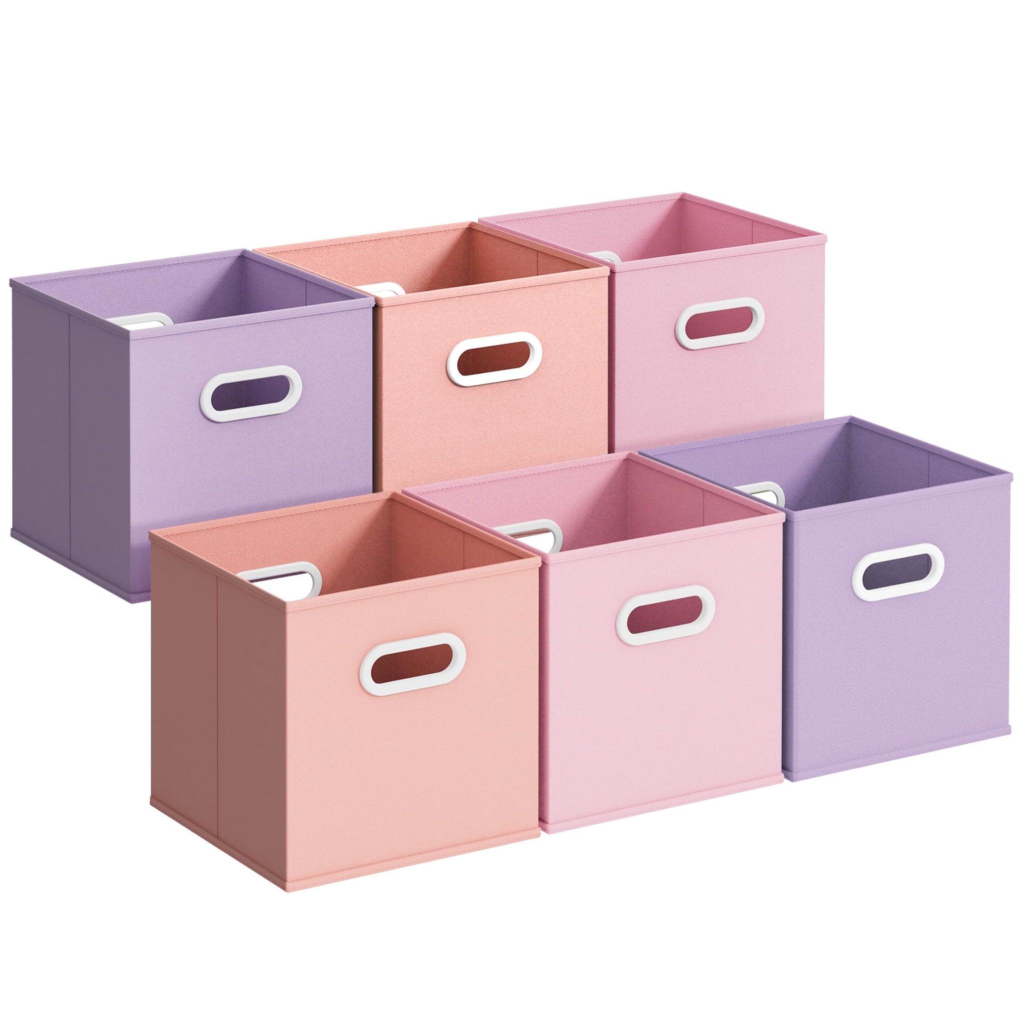 Fabric Storage Cubes Bins (6 Count)