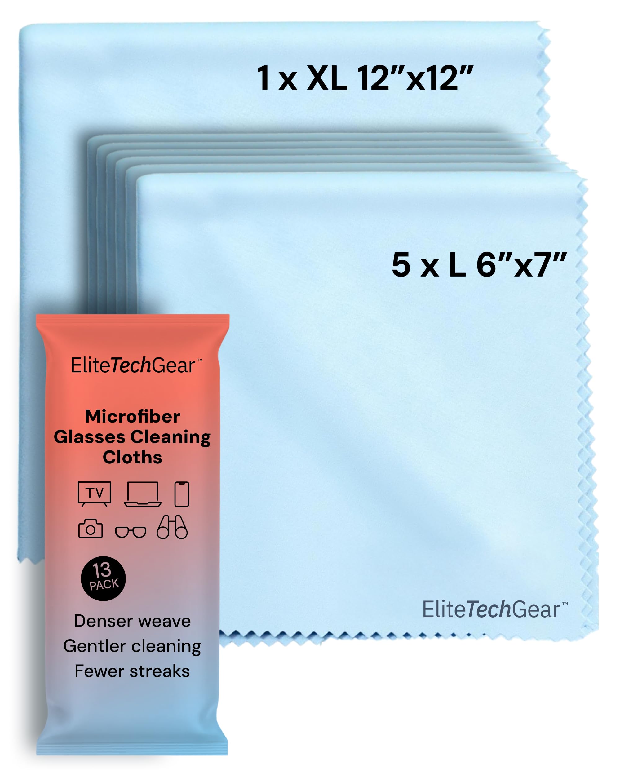 Microfiber Cleaning Cloth (6 Count)