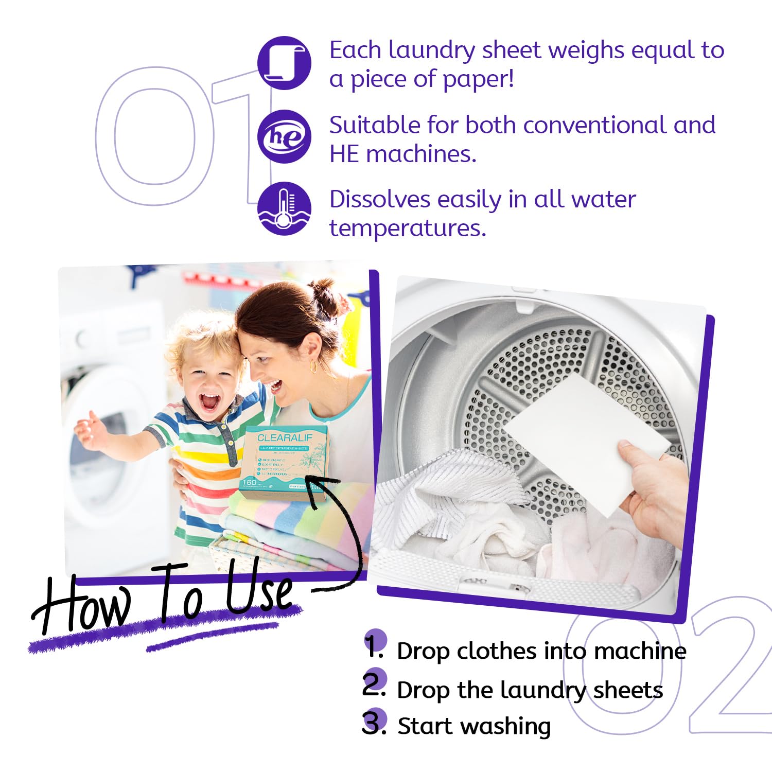 Laundry Detergent Sheets (240 Count)
