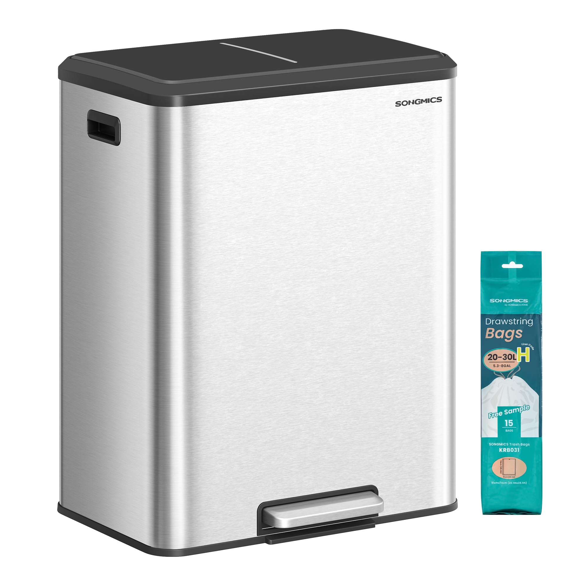 Trash Can 2 x 8 Gallon