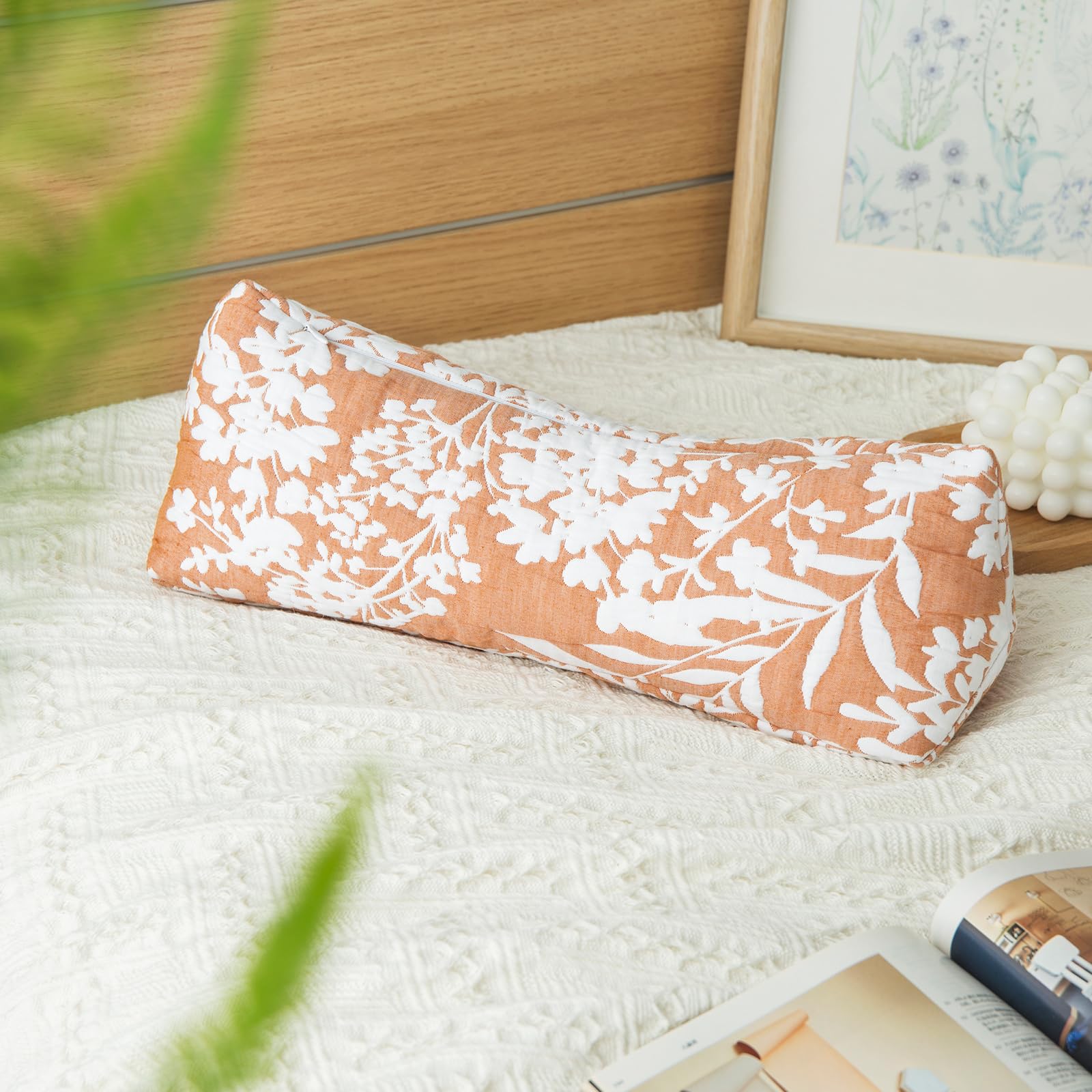 Buckwheat Neck Support Pillow Cervical Neck Cylinder Bolster Pillow