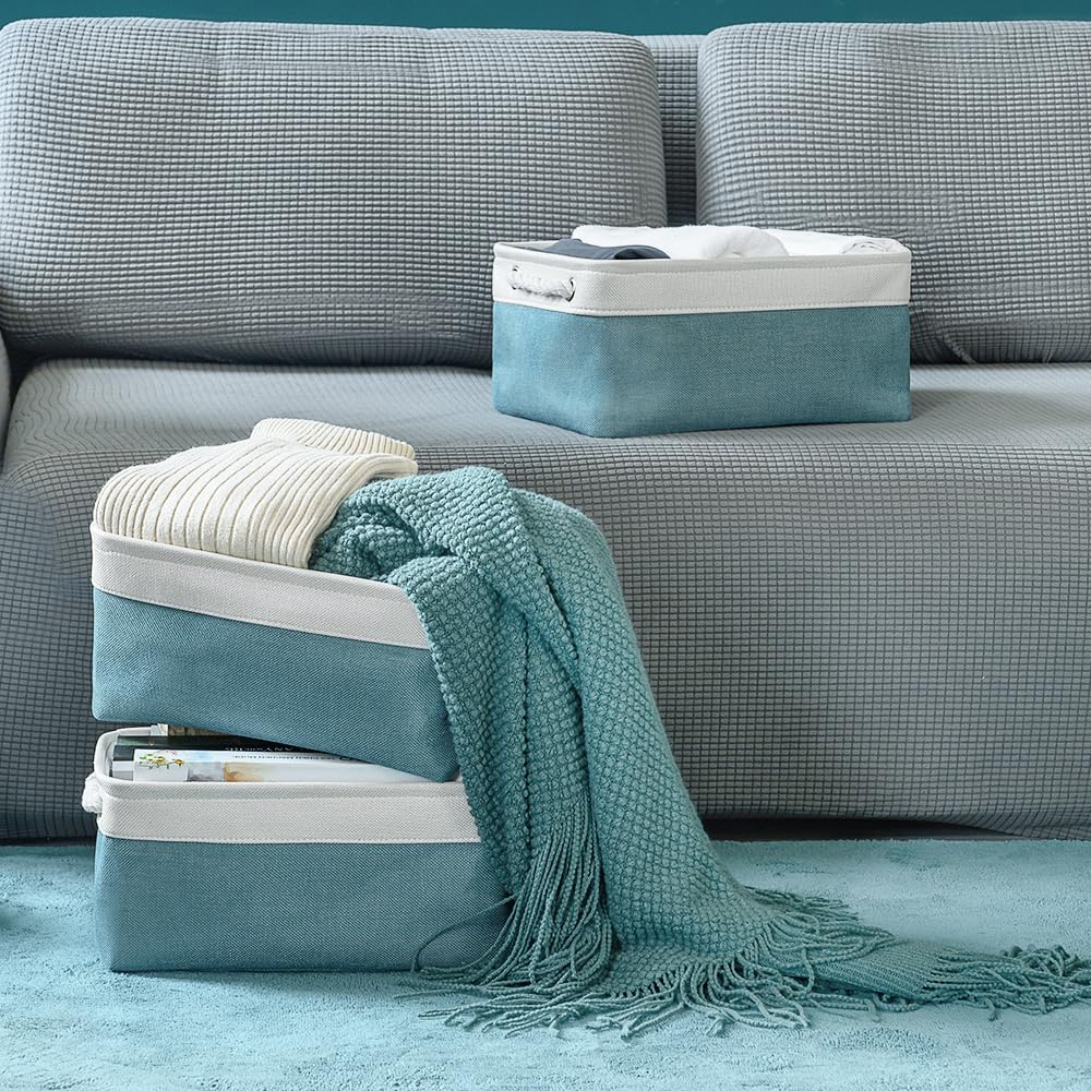 Fabric Storage Bin with Handles