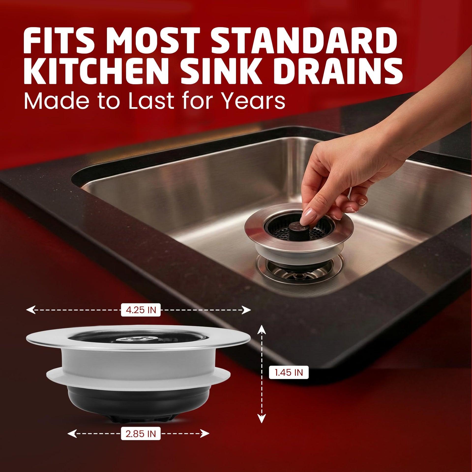 Kitchen Sink Drain Strainer