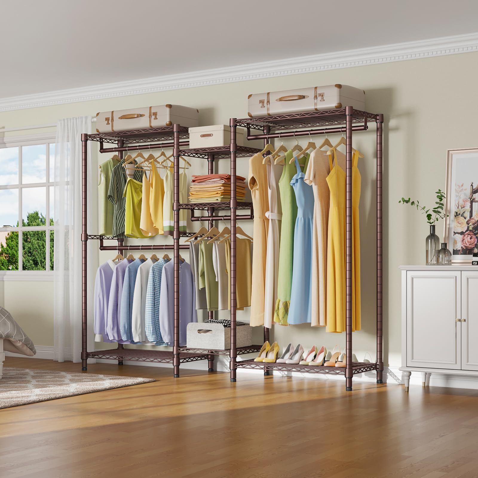 Classic V6 Wire Garment Rack
