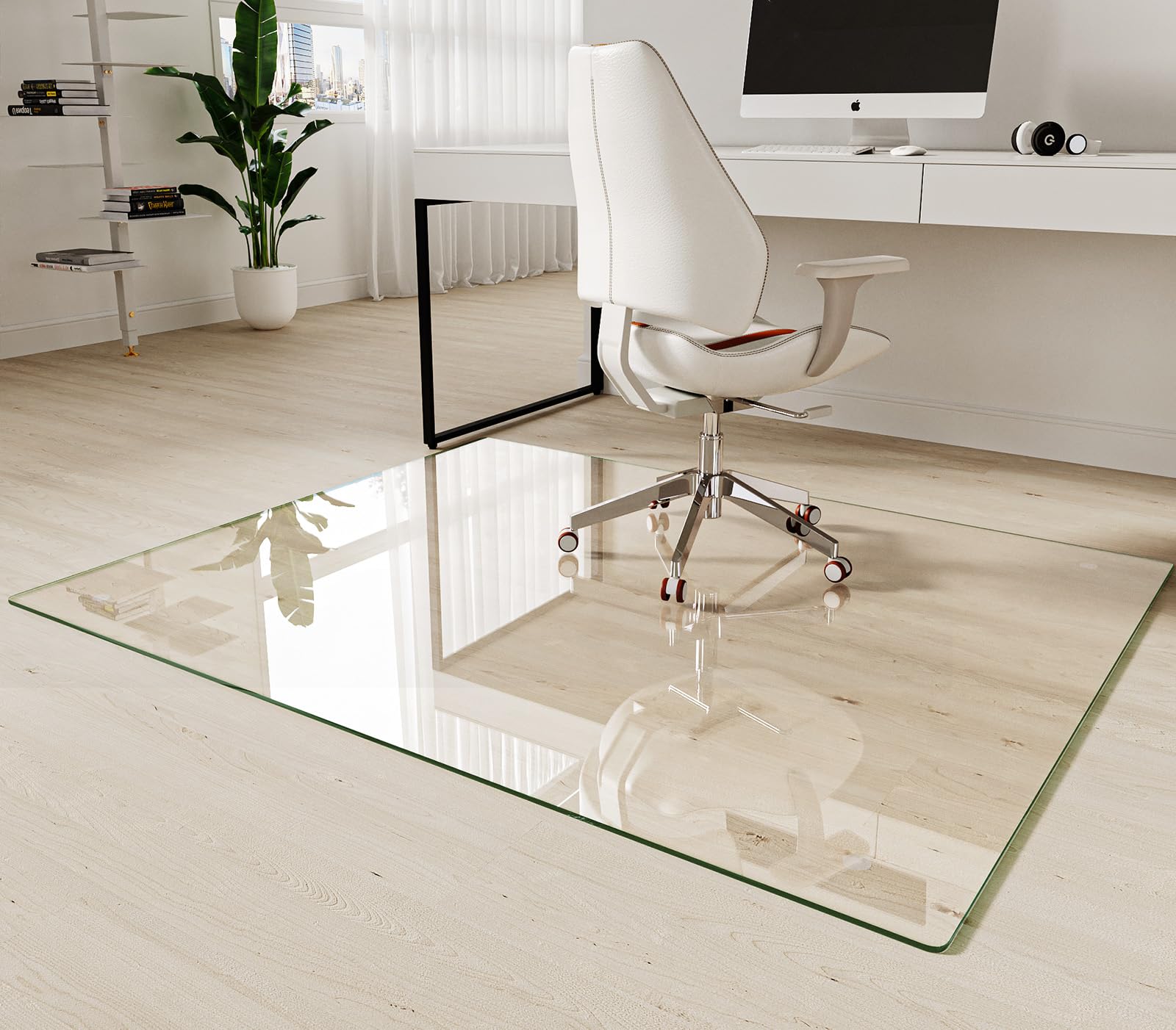 Tempered Glass Chair Mat 60"x48"