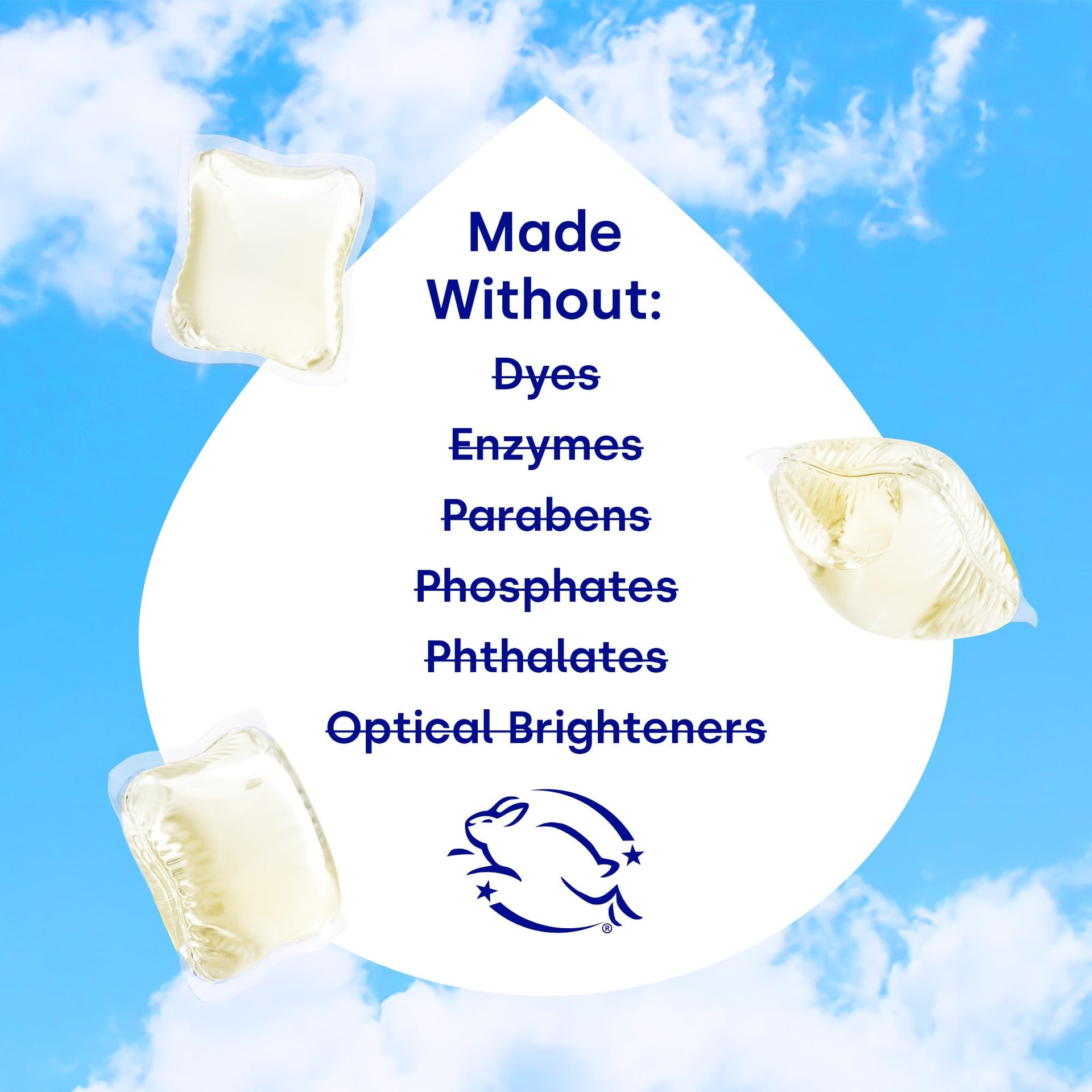 Sensitive Skin Laundry Detergent Pods (160 Count) - ModHome Supplies