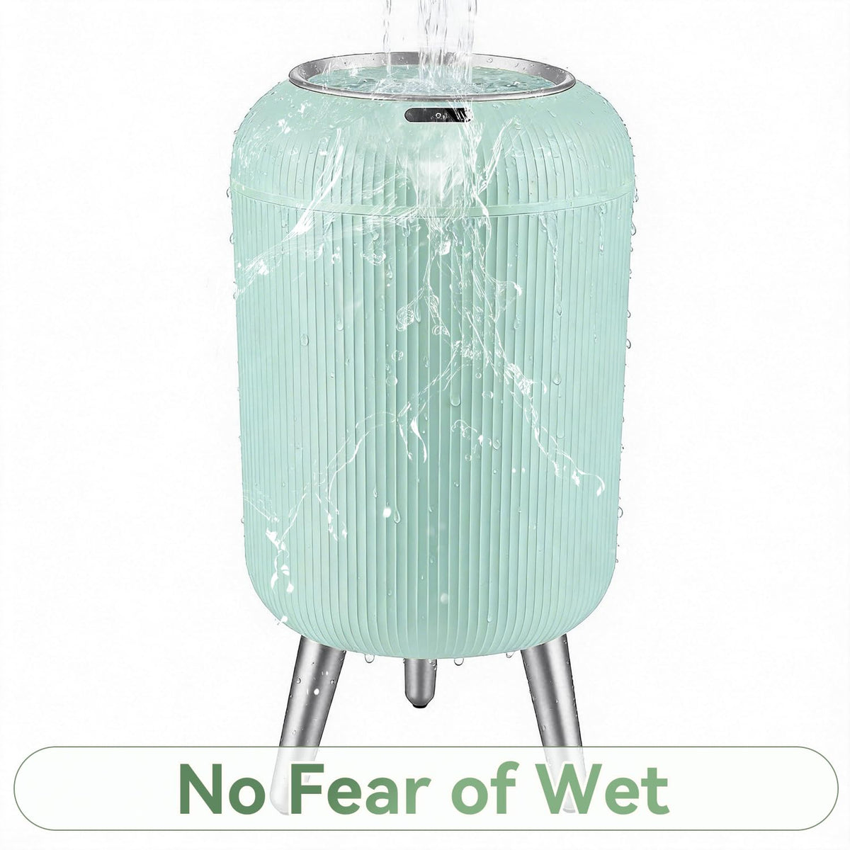 Touchless Sensor Bedroom Trash Can with Lid