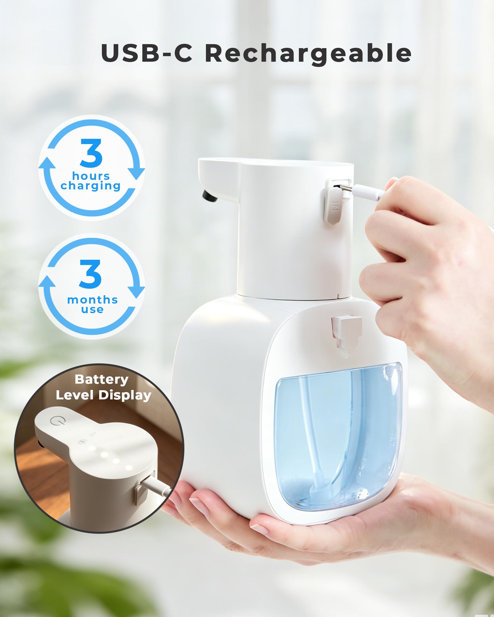 Automatic Foaming Soap Dispenser