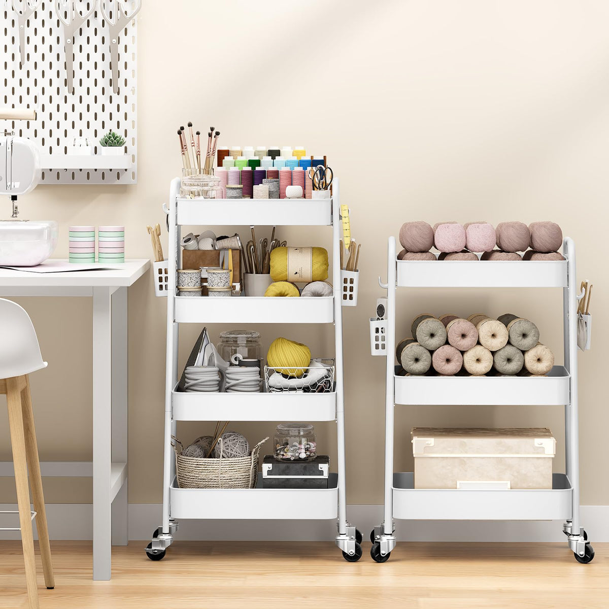 4 Tier Rolling Cart