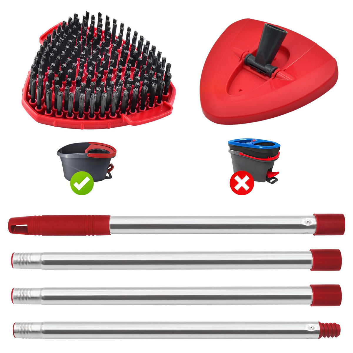 Mop Handle for Ocedar (6 Count)