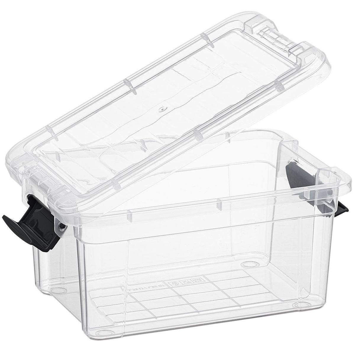 Clear Storage Bins with Lids