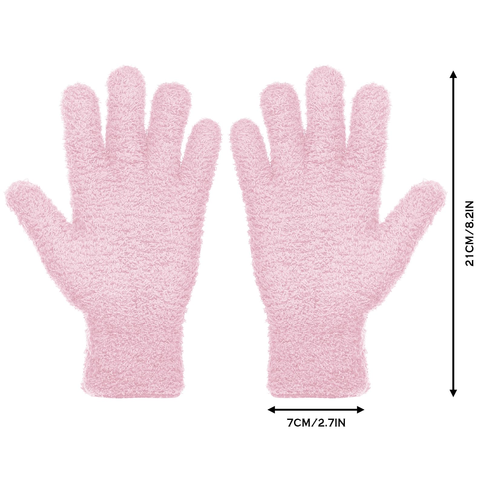 2 Pairs Microfiber Gloves for Plants