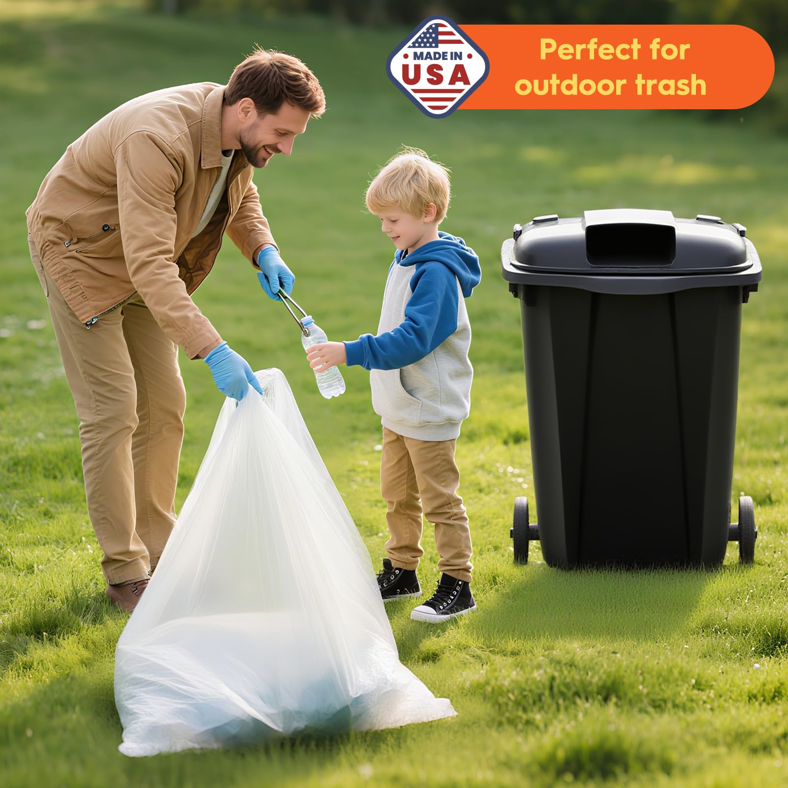 30 33 Gallon Trash Bags (250 Count)