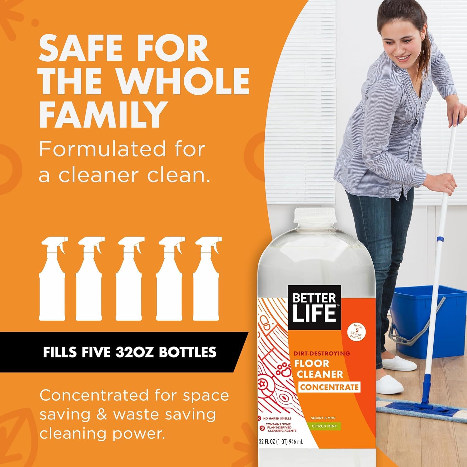 Floor Cleaner Concentrate (128 Fl Oz)