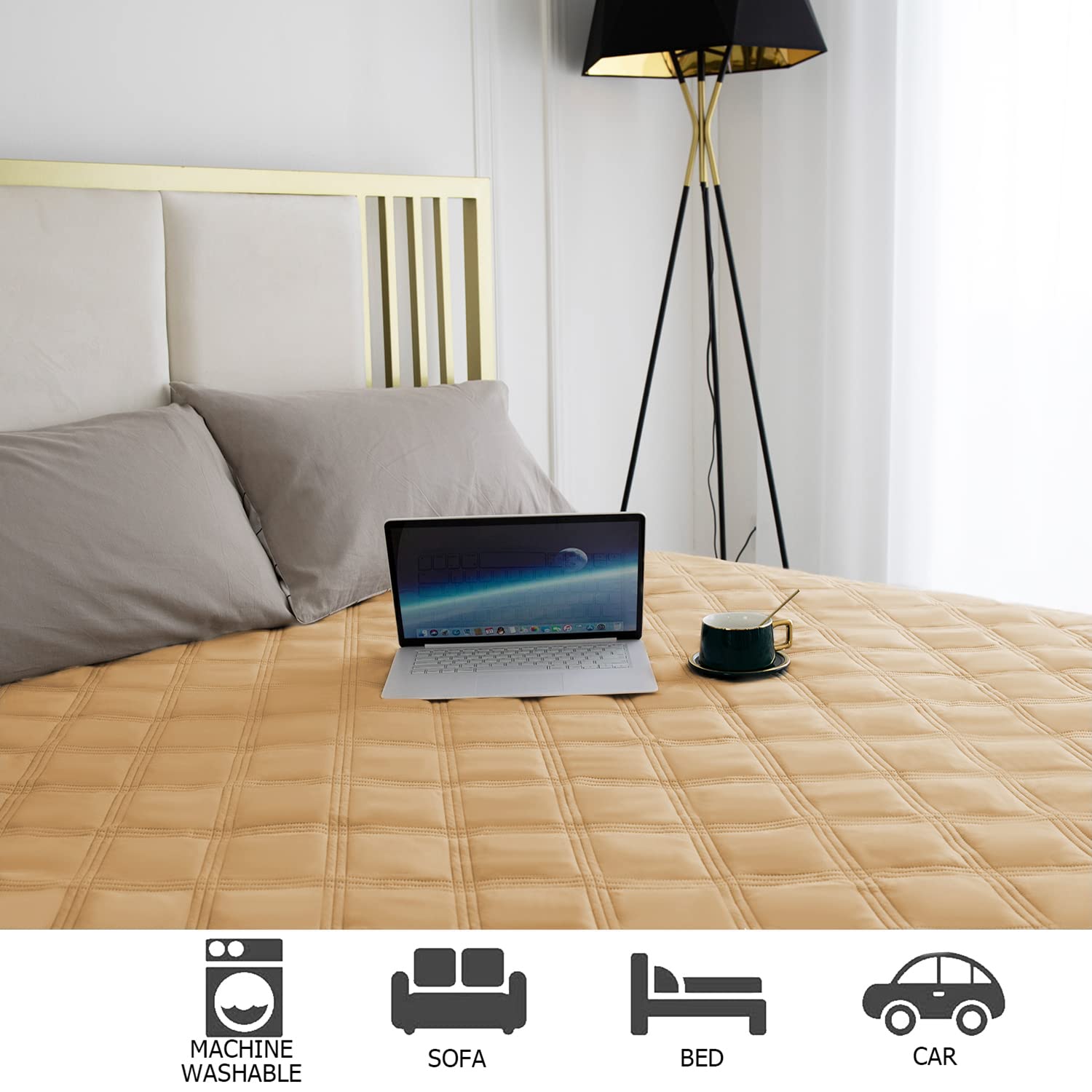 Waterproof Dog Bed Cover Pet Blanket with Anti