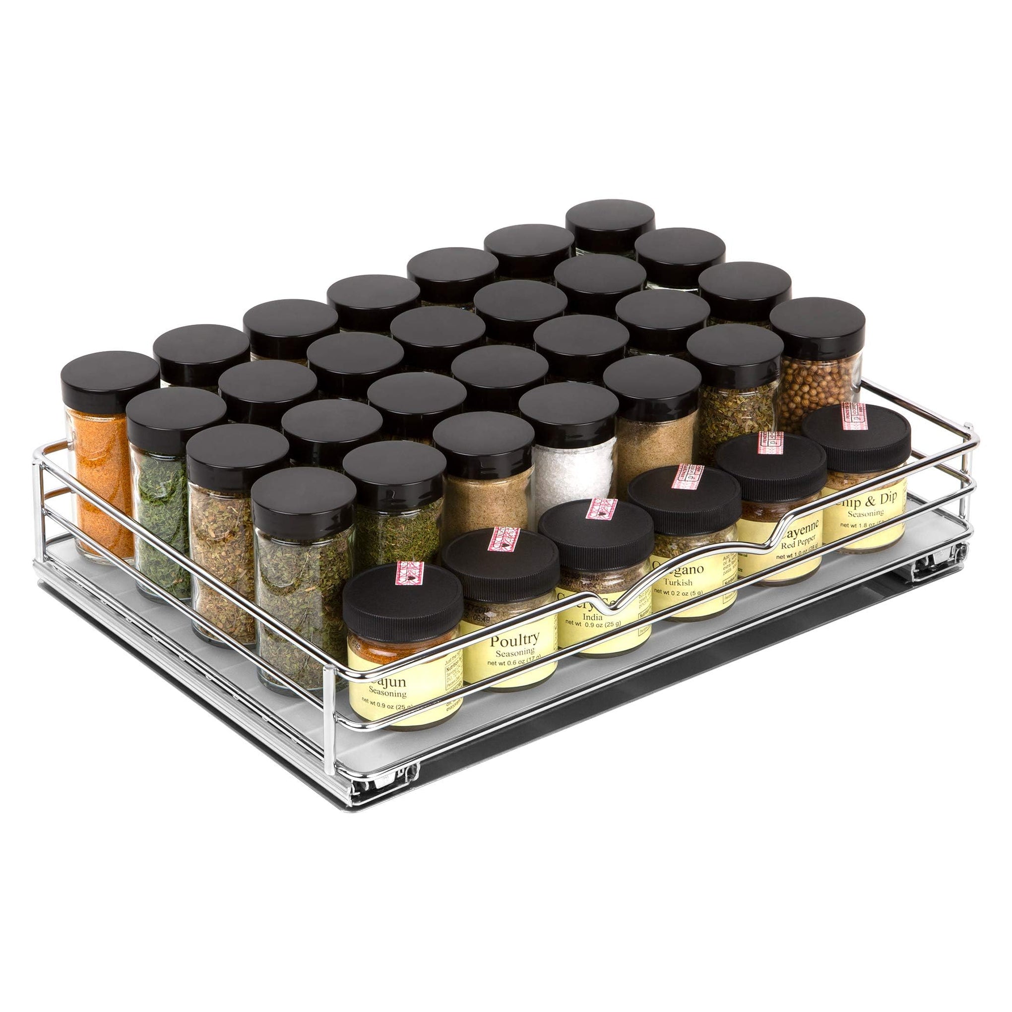 Pull Out Cabinet Spice Rack Organizer