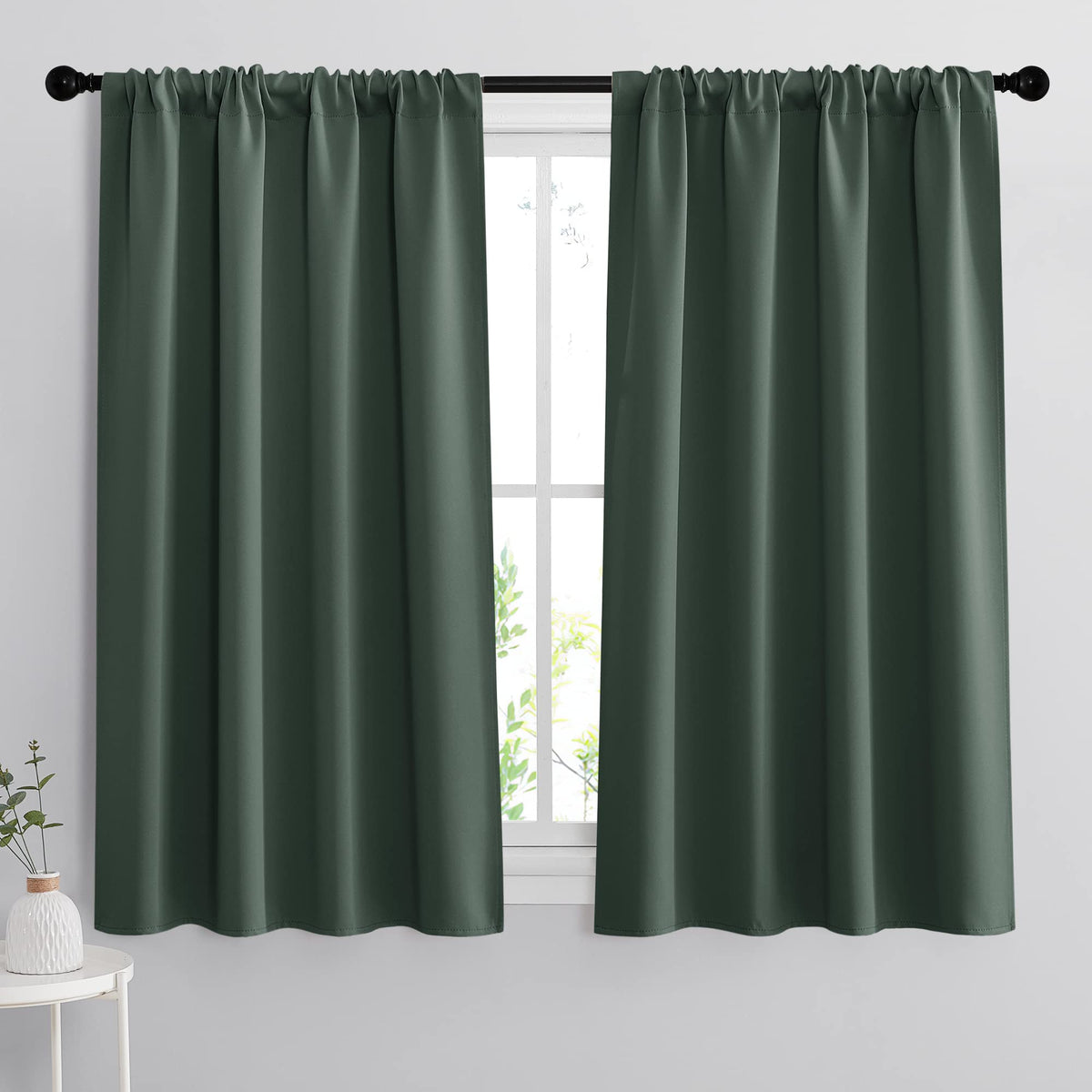 54 inch Blackout Curtains for Living Room Bedroom