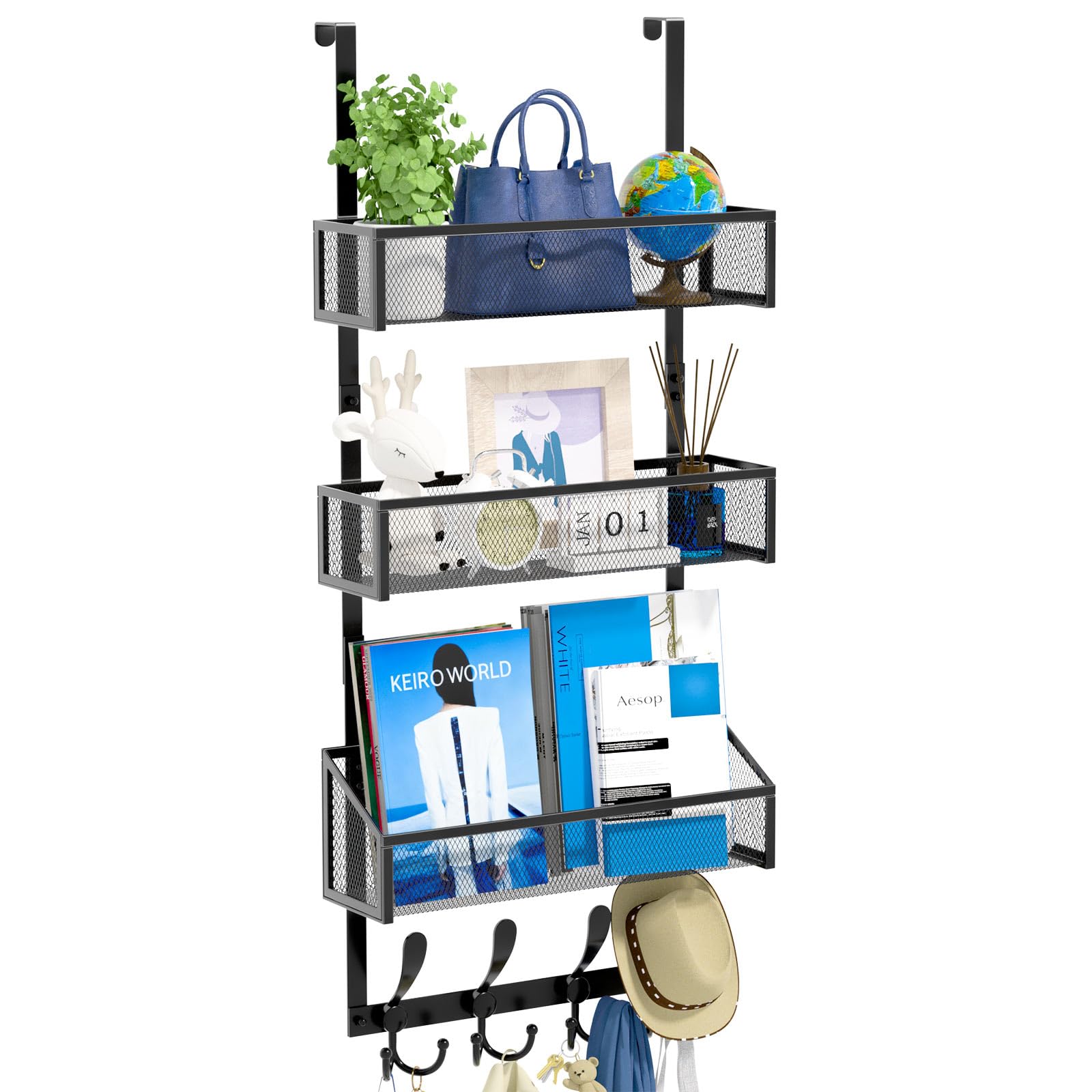 Over The Door Hooks Organizer