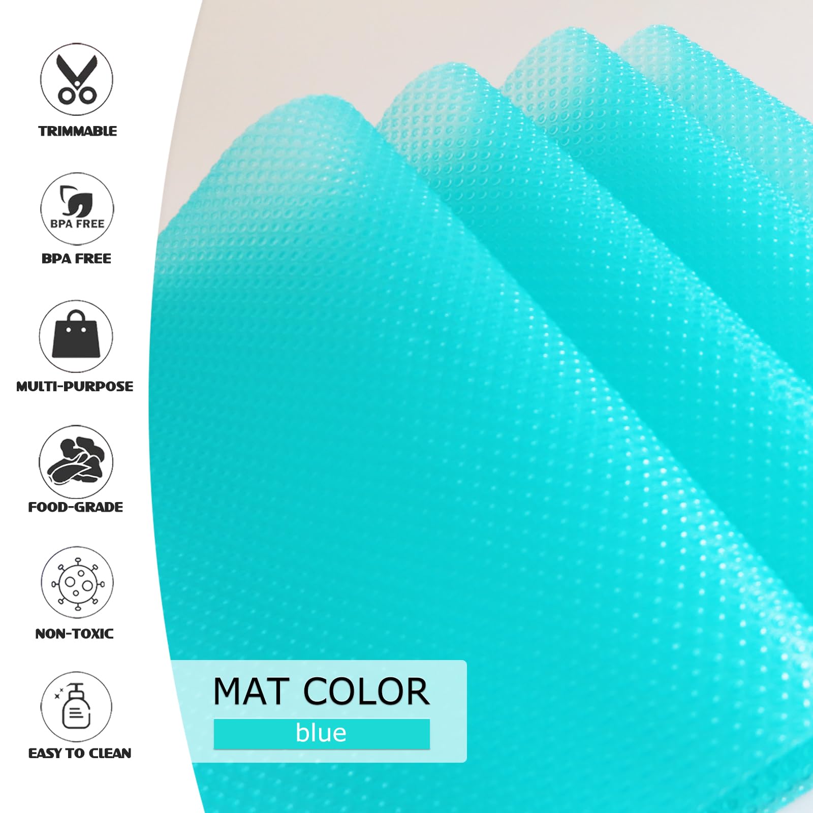 20Pcs Refrigerator Liners (28.5 Sq Ft)